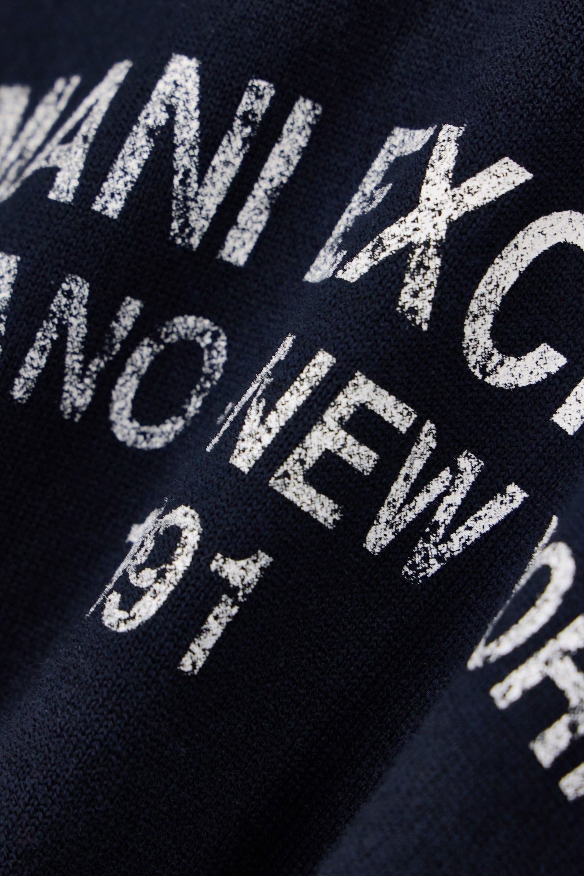 ARMANI EXCHANGE XM AF PULLOVER en color AZUL (5)