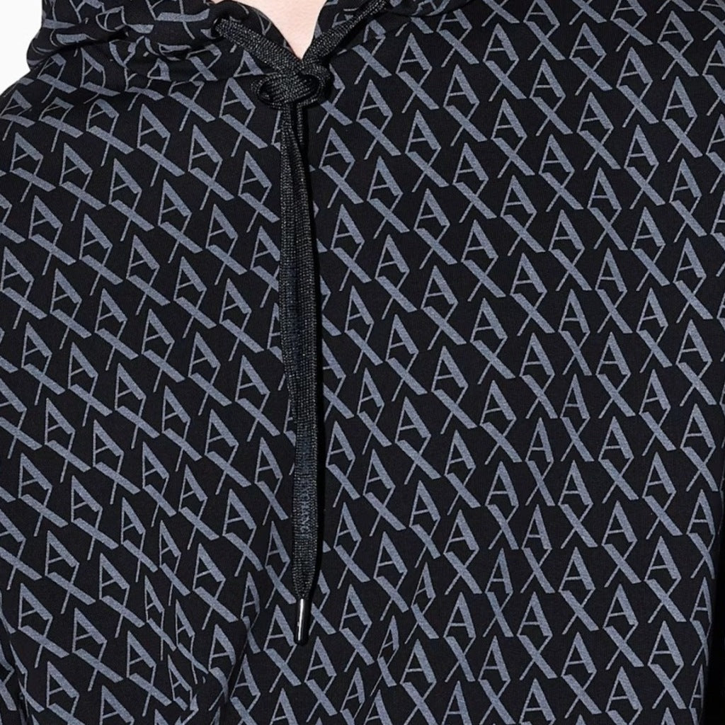 ARMANI EXCHANGE XM AF SWEATSHIRT en color NEGRO (6)