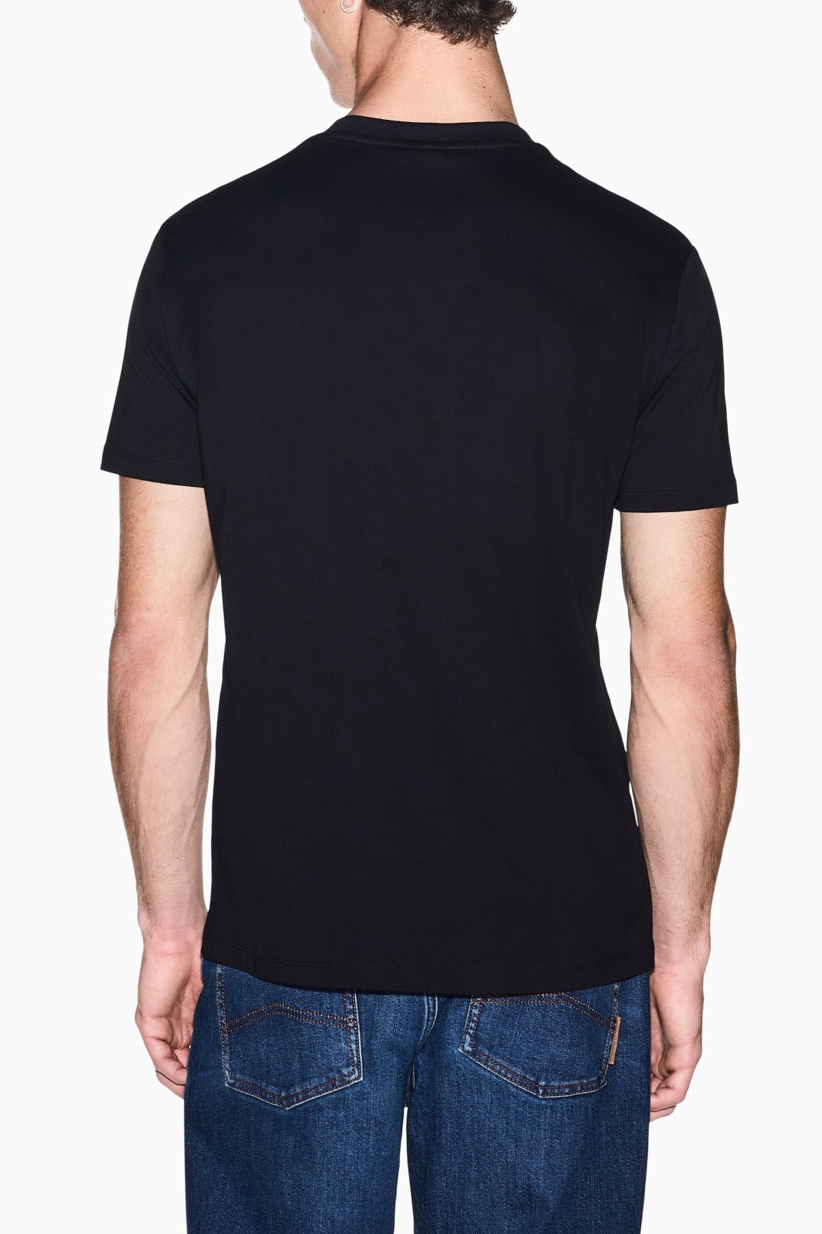 ARMANI EXCHANGE XM AF T SHIRT en color NEGRO (2)