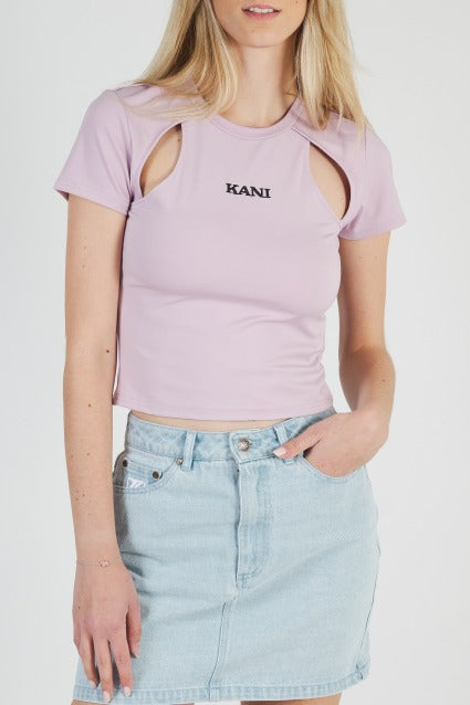 KARL KANI DENIM SKIRT en color AZUL (1)