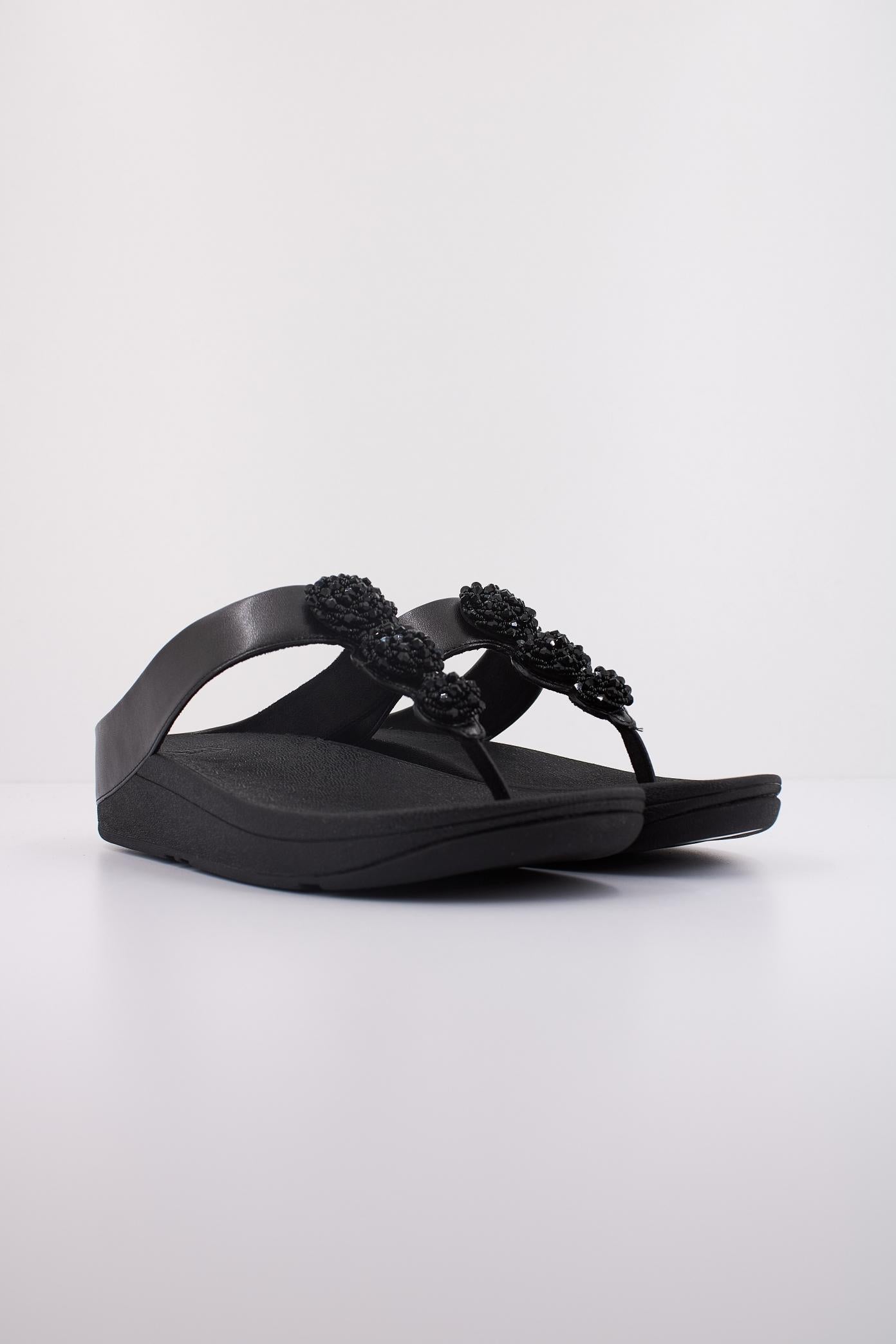FITFLOP FINO BEADIE BUTTON en color NEGRO (2)