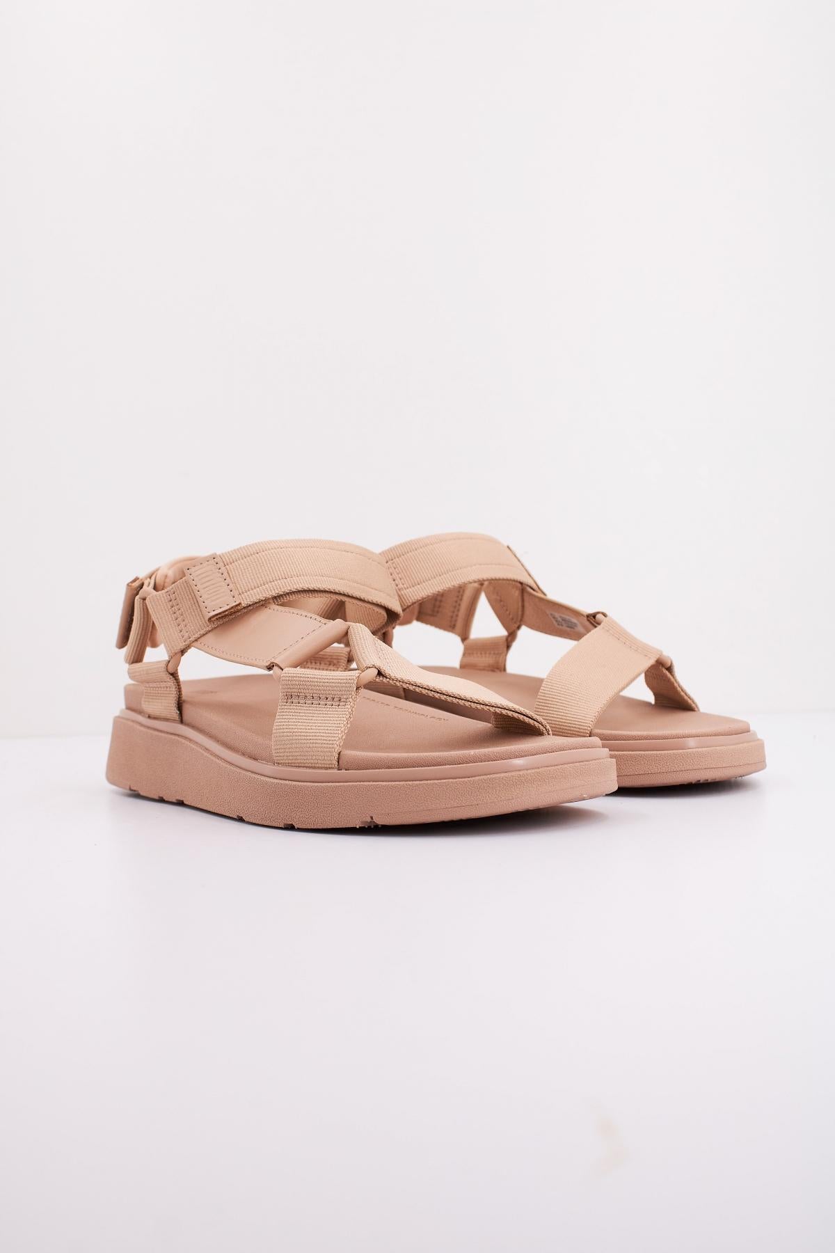 FITFLOP GEN FF ADJ WEBBING LEATHER en color ROSA (2)