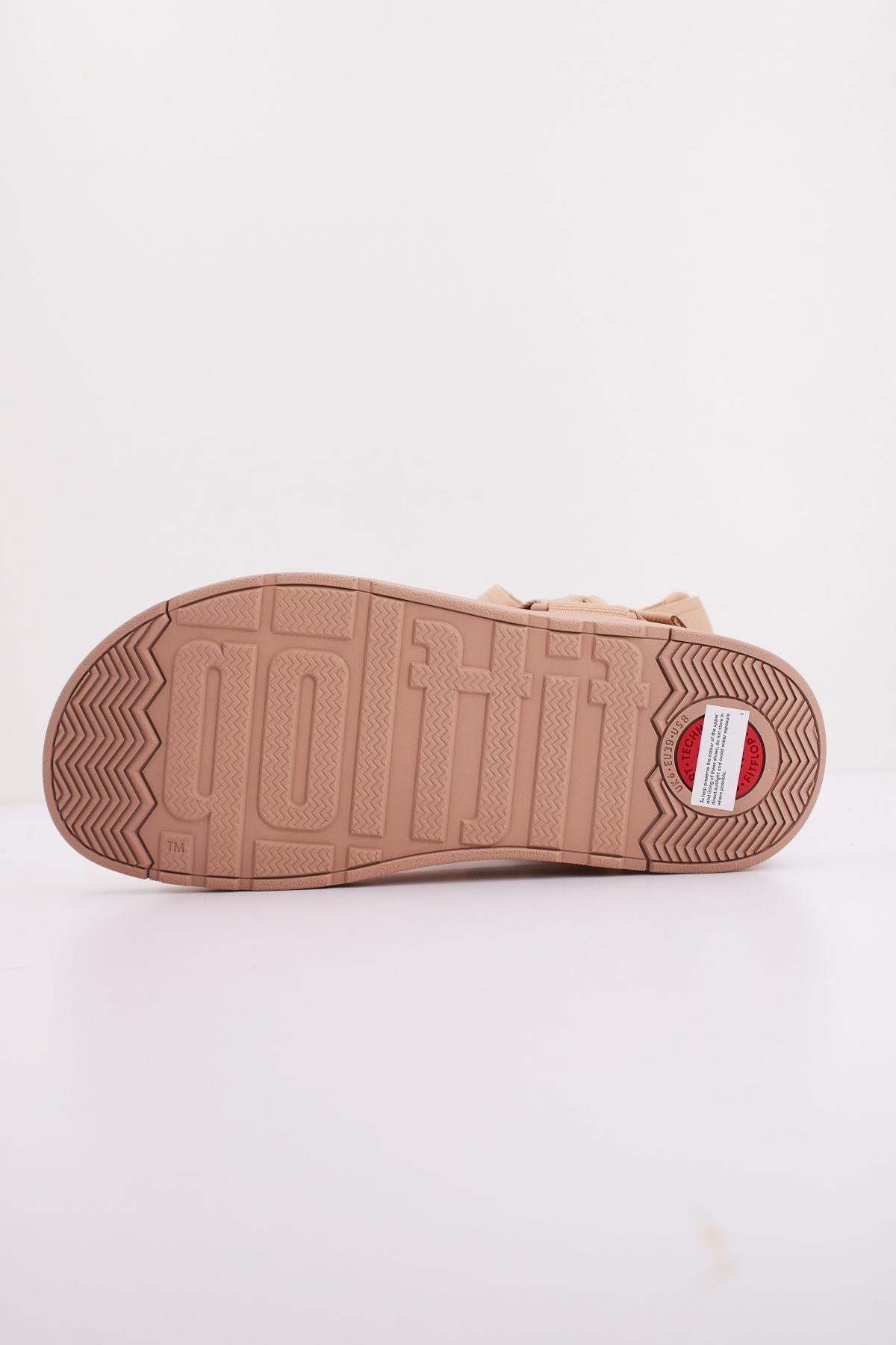 FITFLOP GEN FF ADJ WEBBING LEATHER en color ROSA (5)