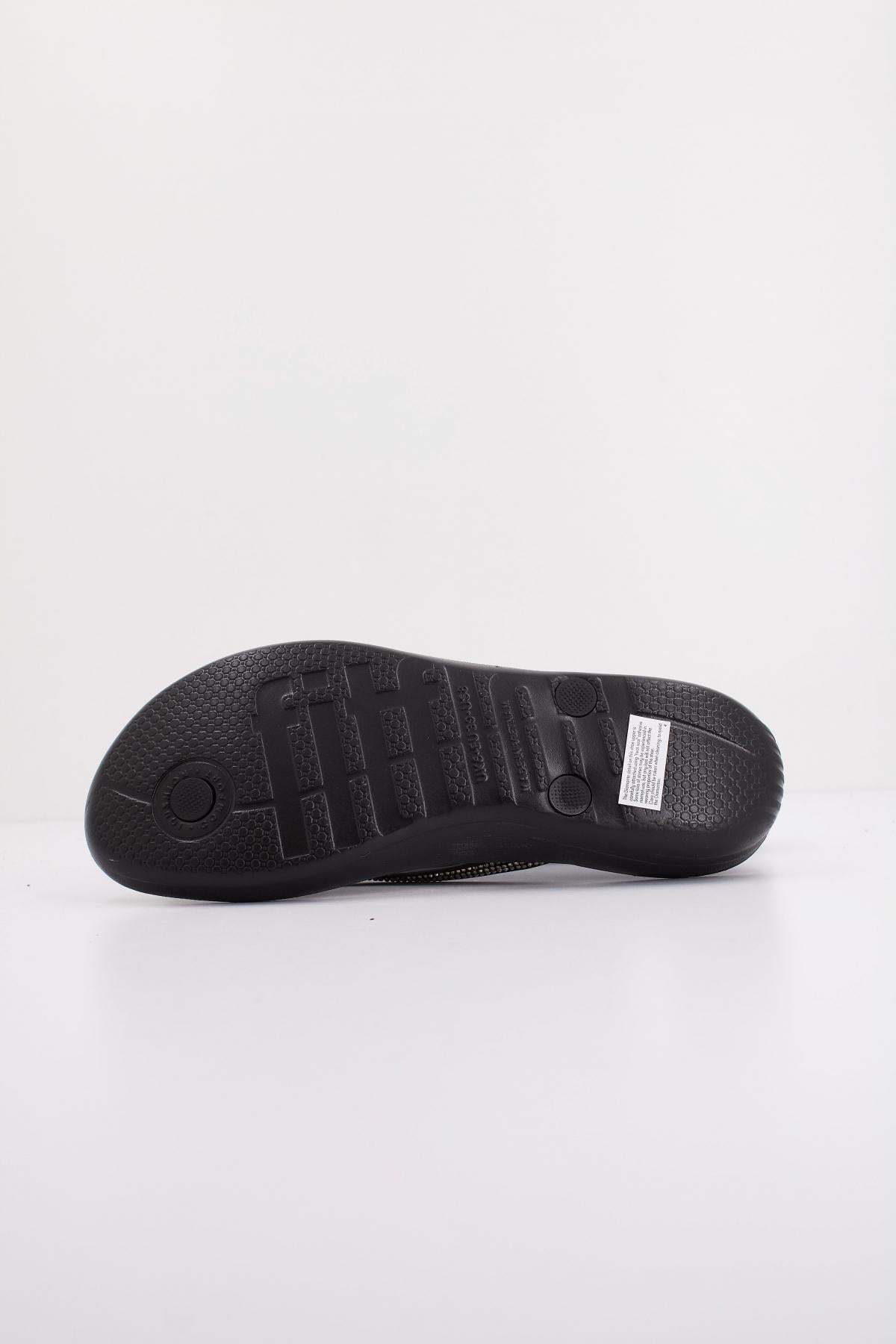 FITFLOP IQUSHION SPARKLE en color NEGRO (5)