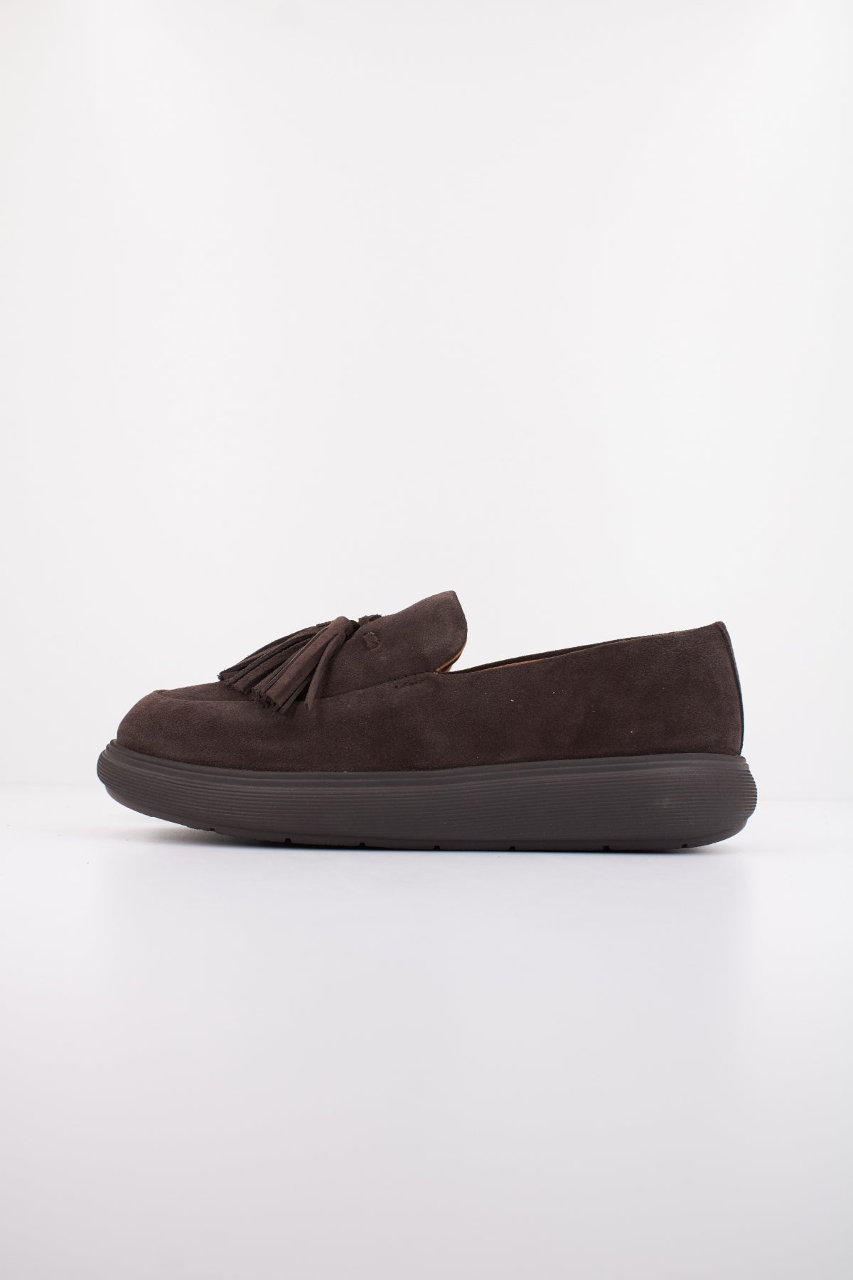 FITFLOP COMFF TASSEL SUEDE LOAFERS en color MARRON (1)