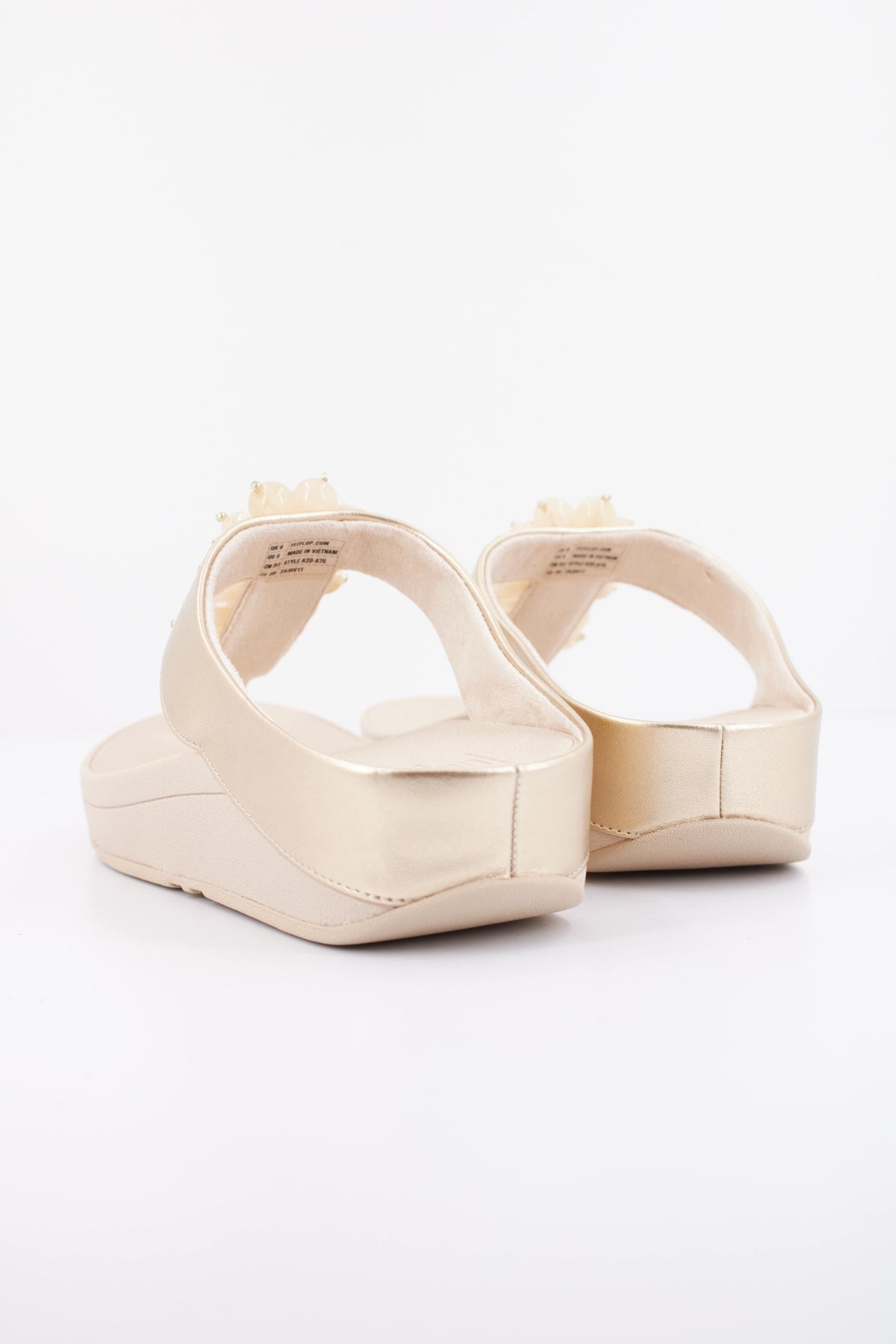 FITFLOP FINO BEAD CLUSTER en color ORO (4)