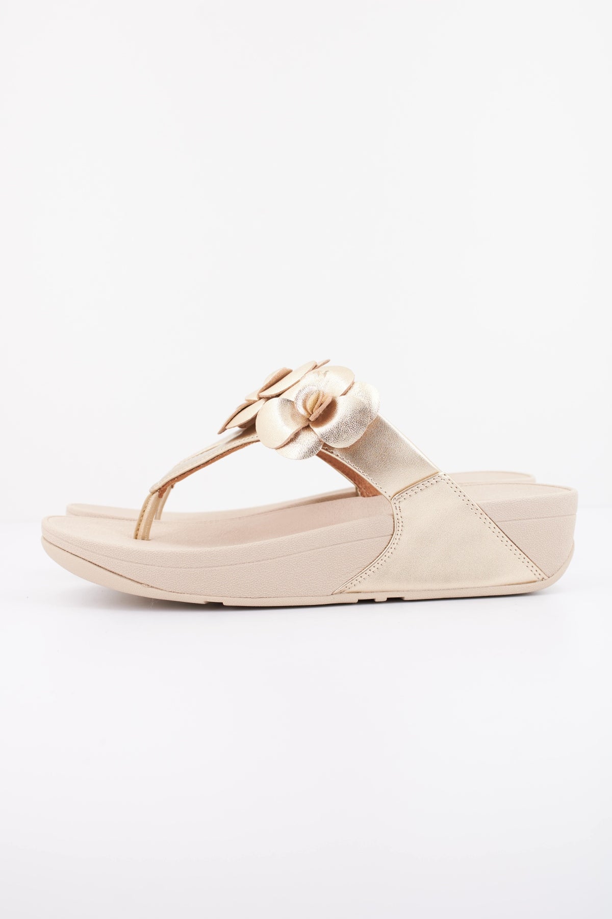 FITFLOP LULU FLOWER en color ORO (1)