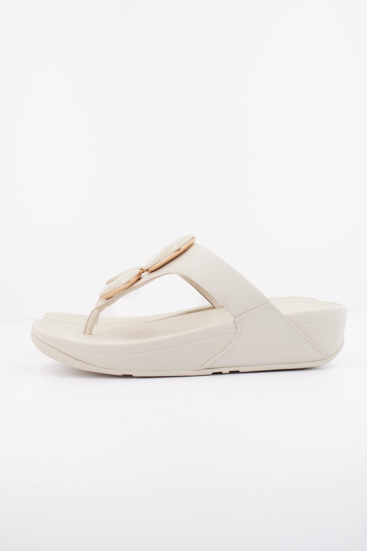 FITFLOP LULU MARBLED STONE en color BEIS (1)