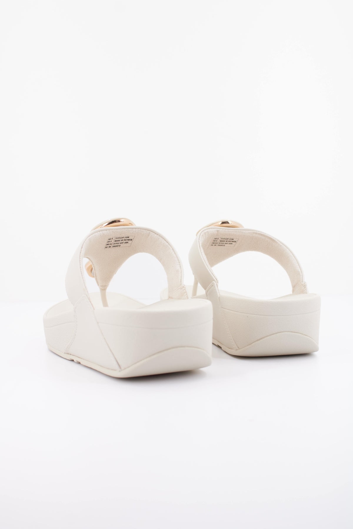 FITFLOP LULU MARBLED STONE en color BEIS (4)