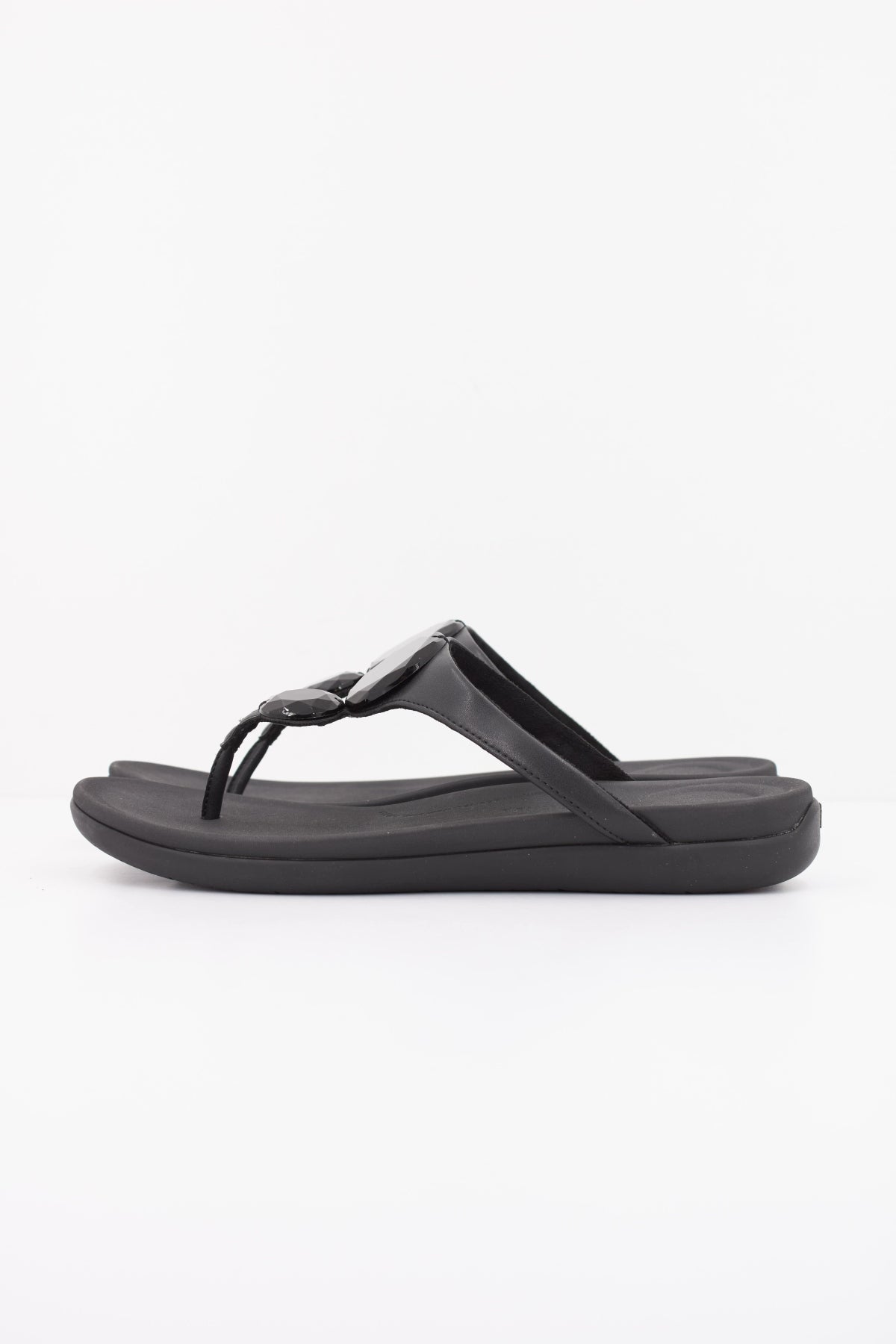 FITFLOP SANDALIA SOLAY GLOSSY DISC en color NEGRO (1)