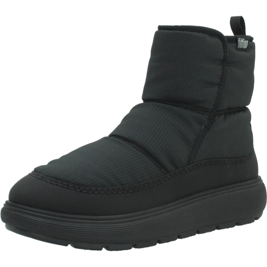 FITFLOP IQ-COMFF W/RESISTANT NYLON BOOTS en color NEGRO (1)