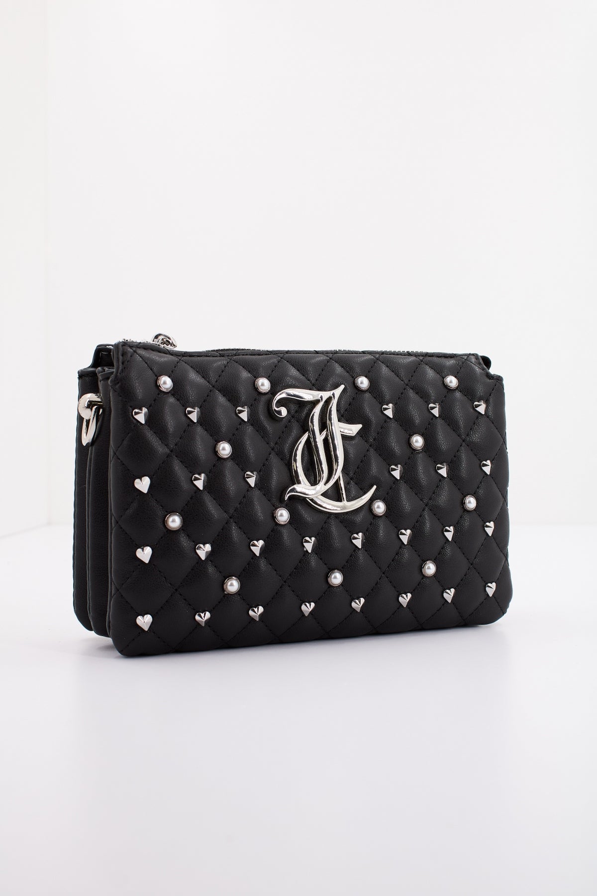 JUICY COUTURE ALYSSA PEARLS CROSS en color NEGRO (2)