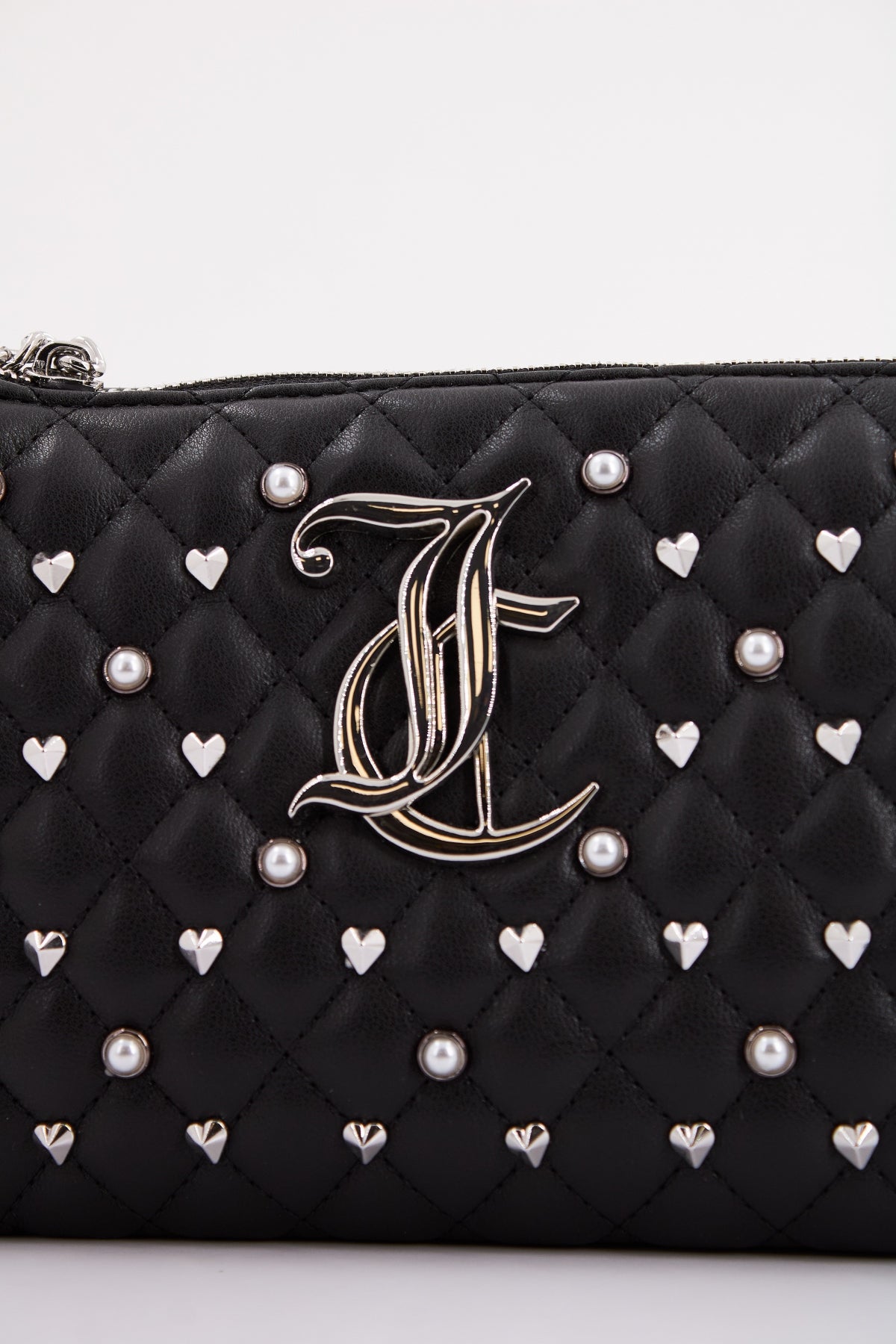 JUICY COUTURE ALYSSA PEARLS CROSS en color NEGRO (4)