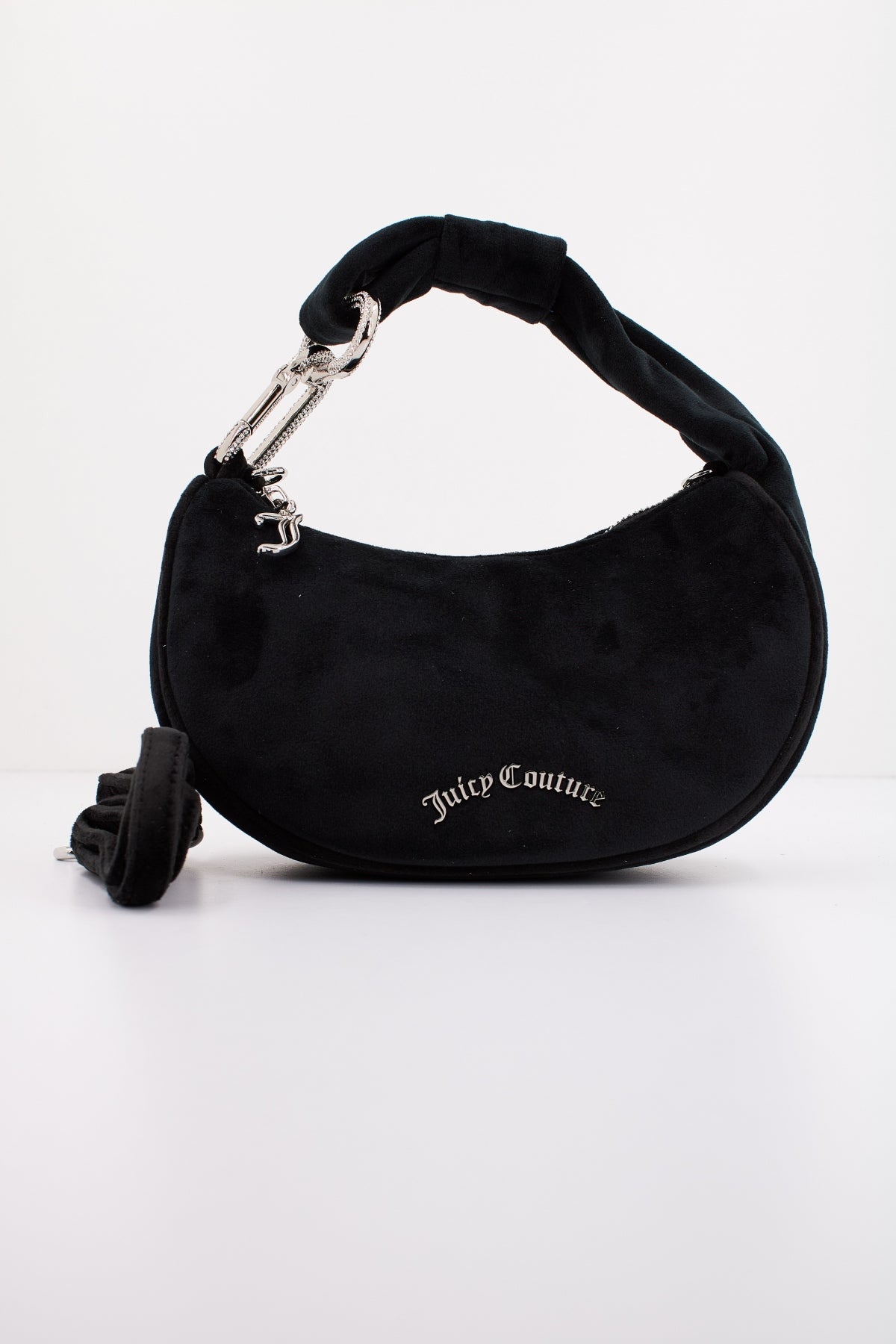 JUICY COUTURE BLOSSOM SMALL HOBO en color NEGRO (2)