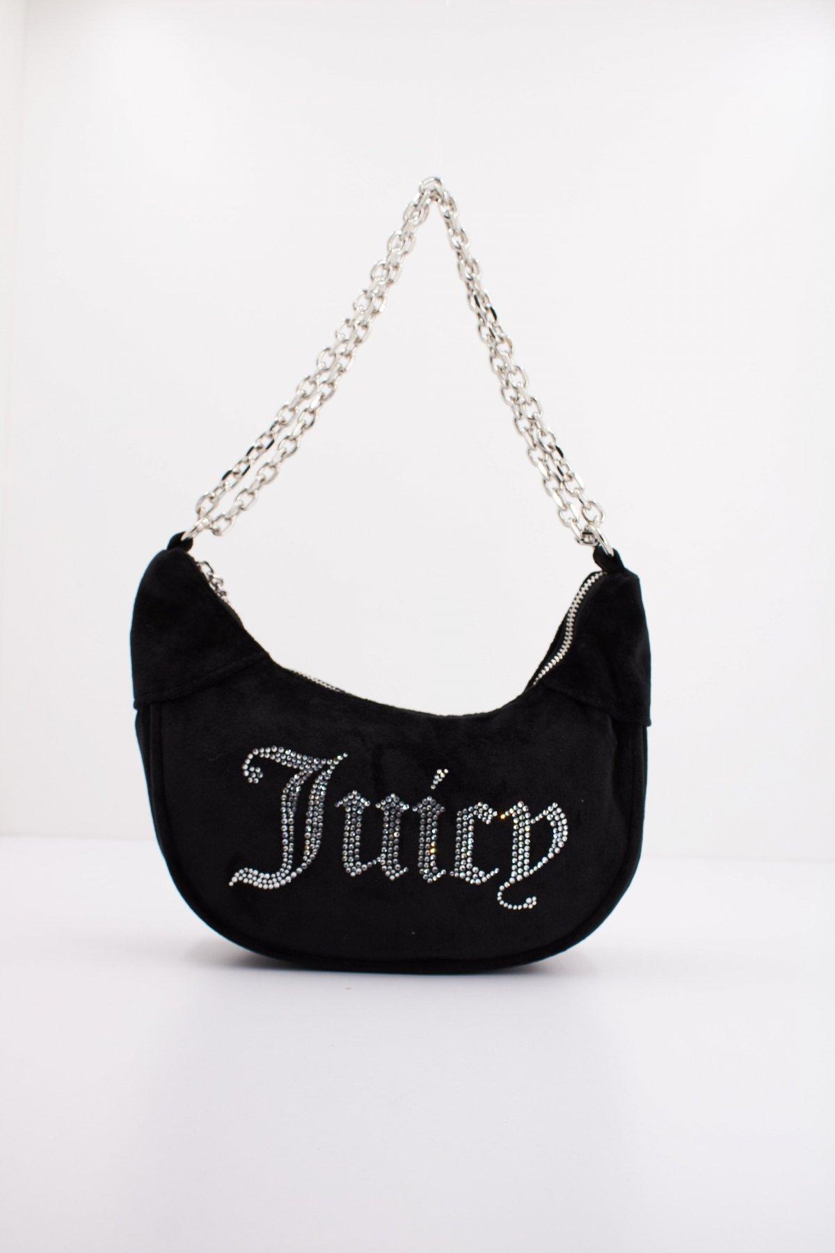 JUICY COUTURE KIMBERLY SMALL HOBO en color NEGRO (1)