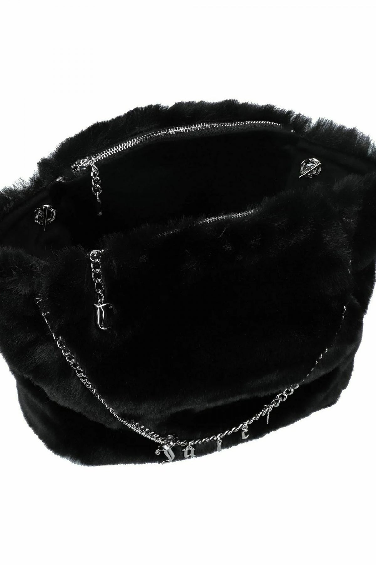 JUICY COUTURE ISABELLE REVERSIBLE BAG FAKE en color NEGRO (4)