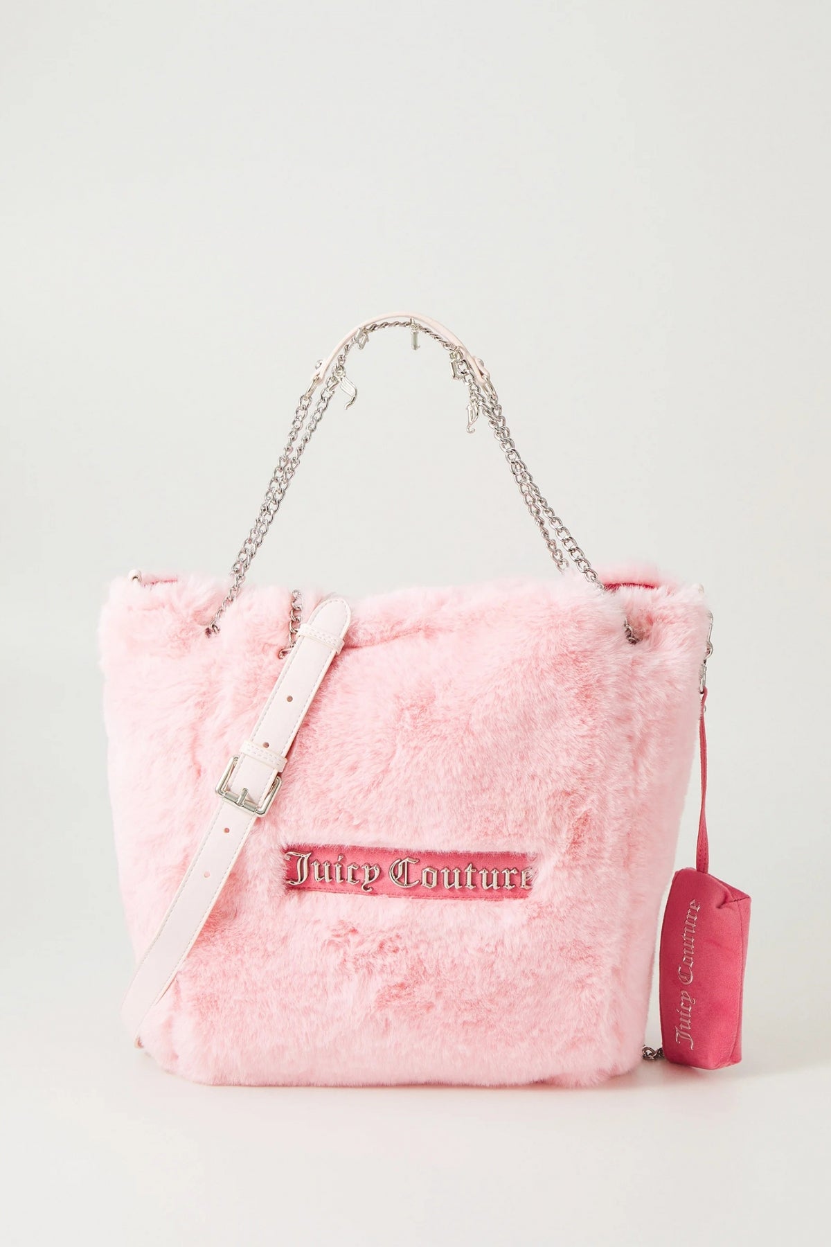 JUICY COUTURE ISABELLE REVERSIBLE BAG FAKE en color ROSA (1)