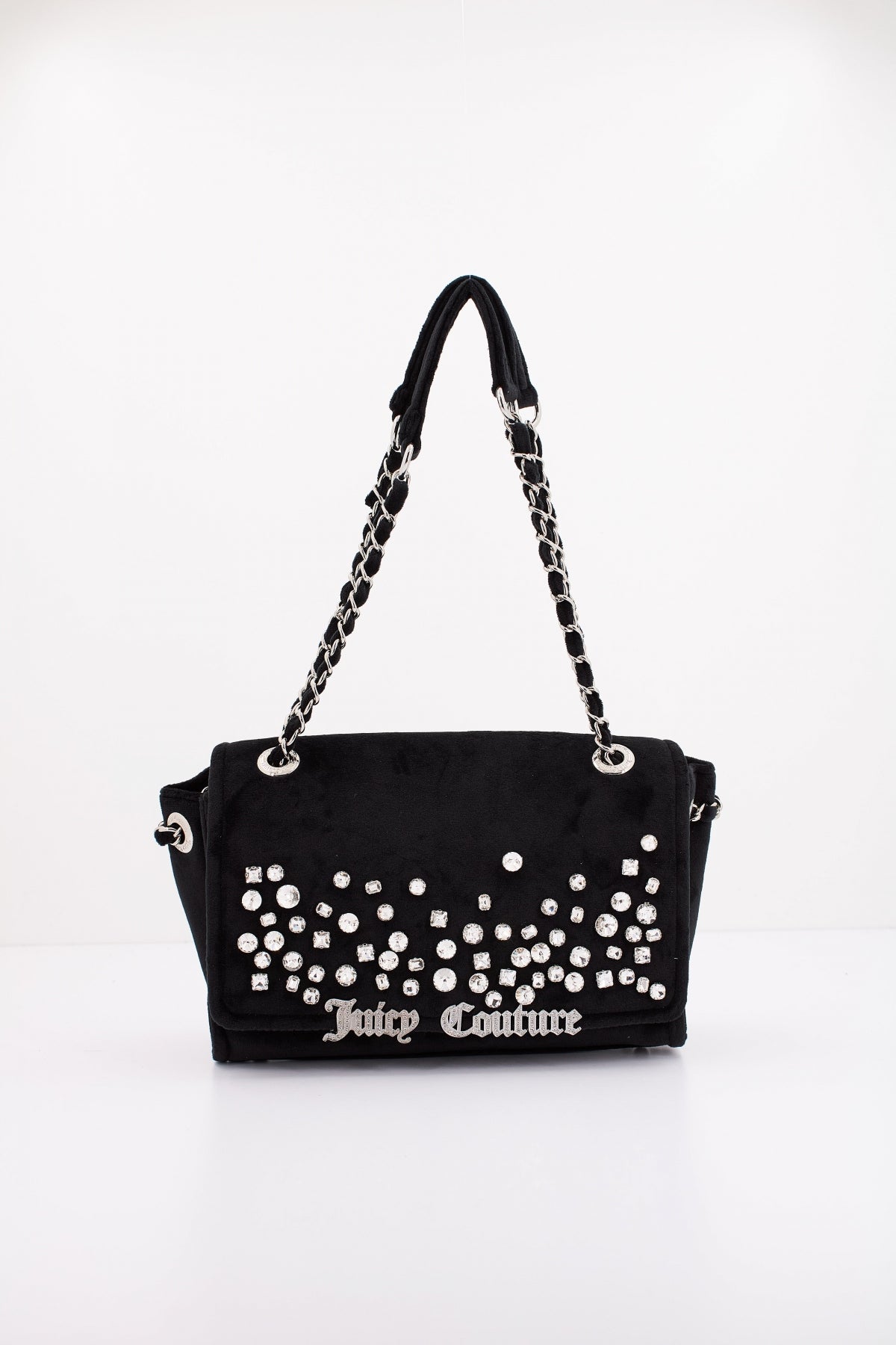 JUICY COUTURE IRIS DIAMANTE FLAP en color NEGRO (1)