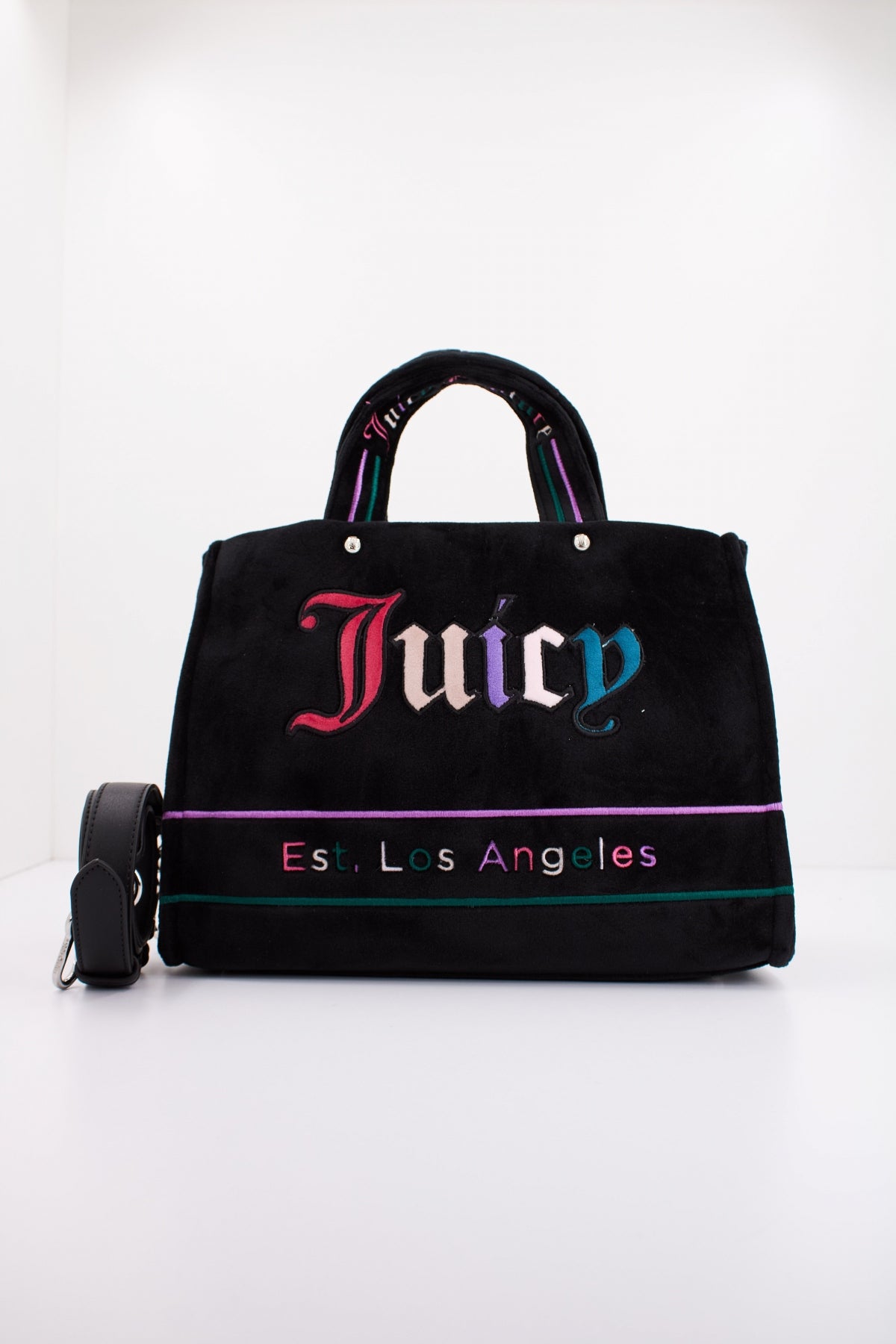 JUICY COUTURE IRIS MULTICOLOR VEL en color NEGRO (1)
