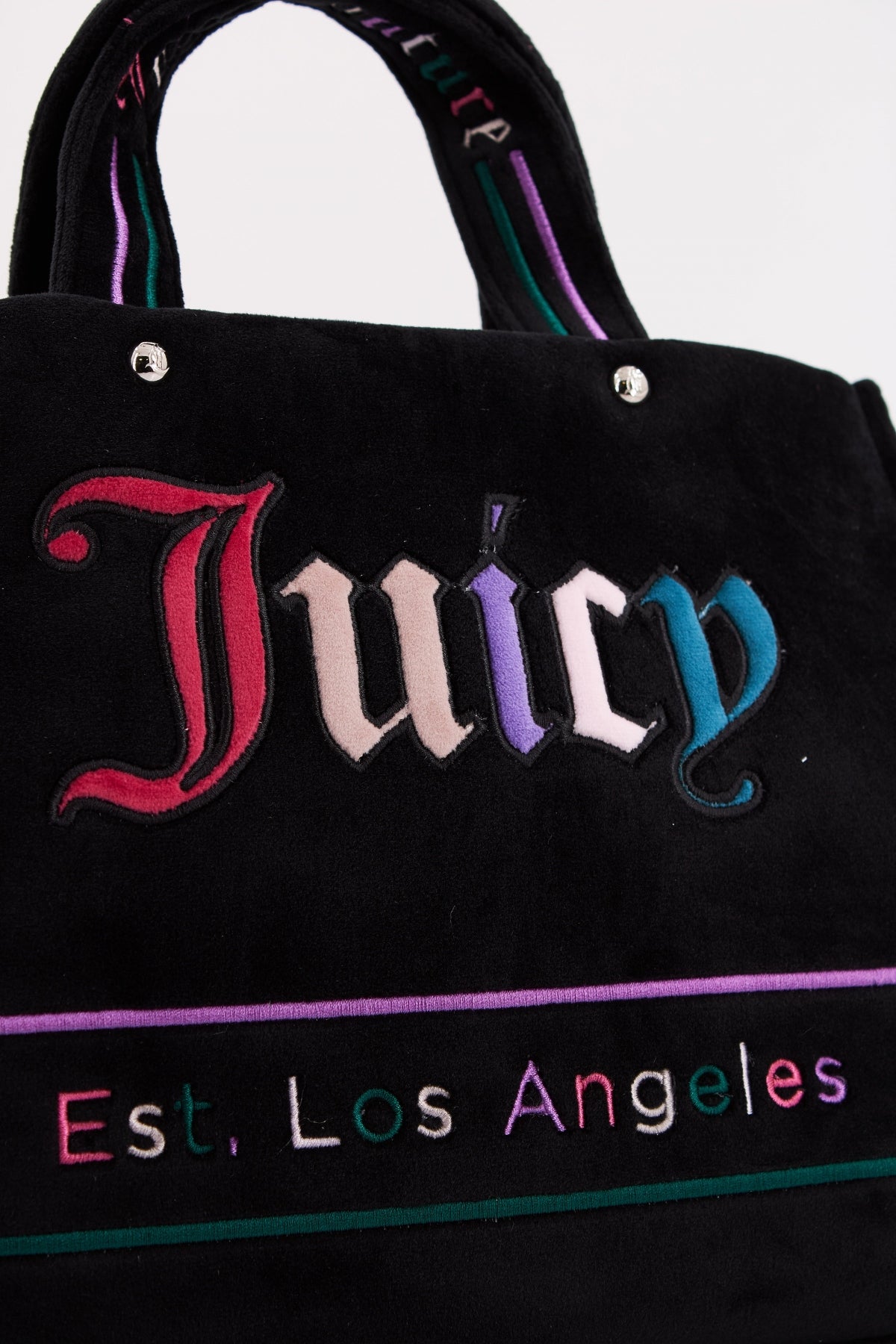 JUICY COUTURE IRIS MULTICOLOR VEL en color NEGRO (4)