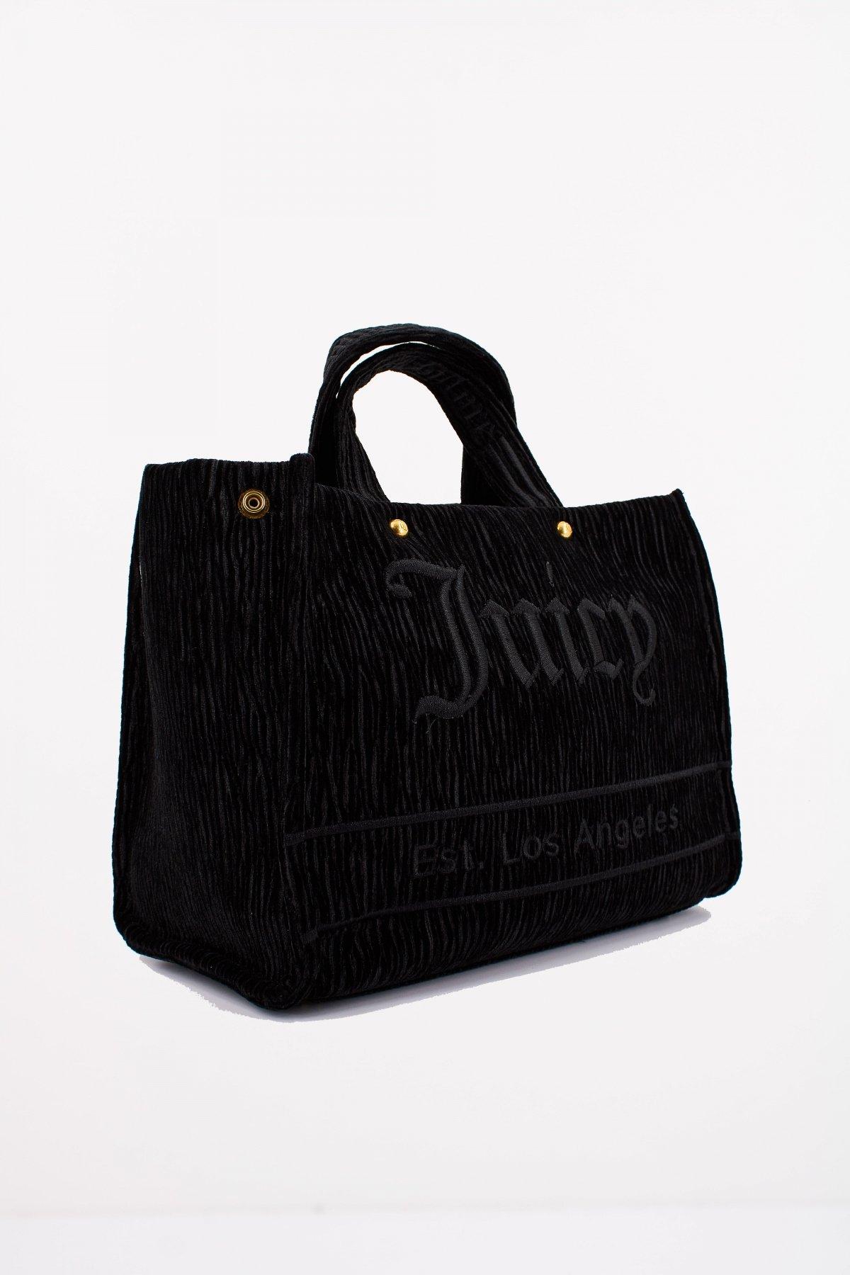 JUICY COUTURE IRIS CRINKLED VELVE en color NEGRO (2)