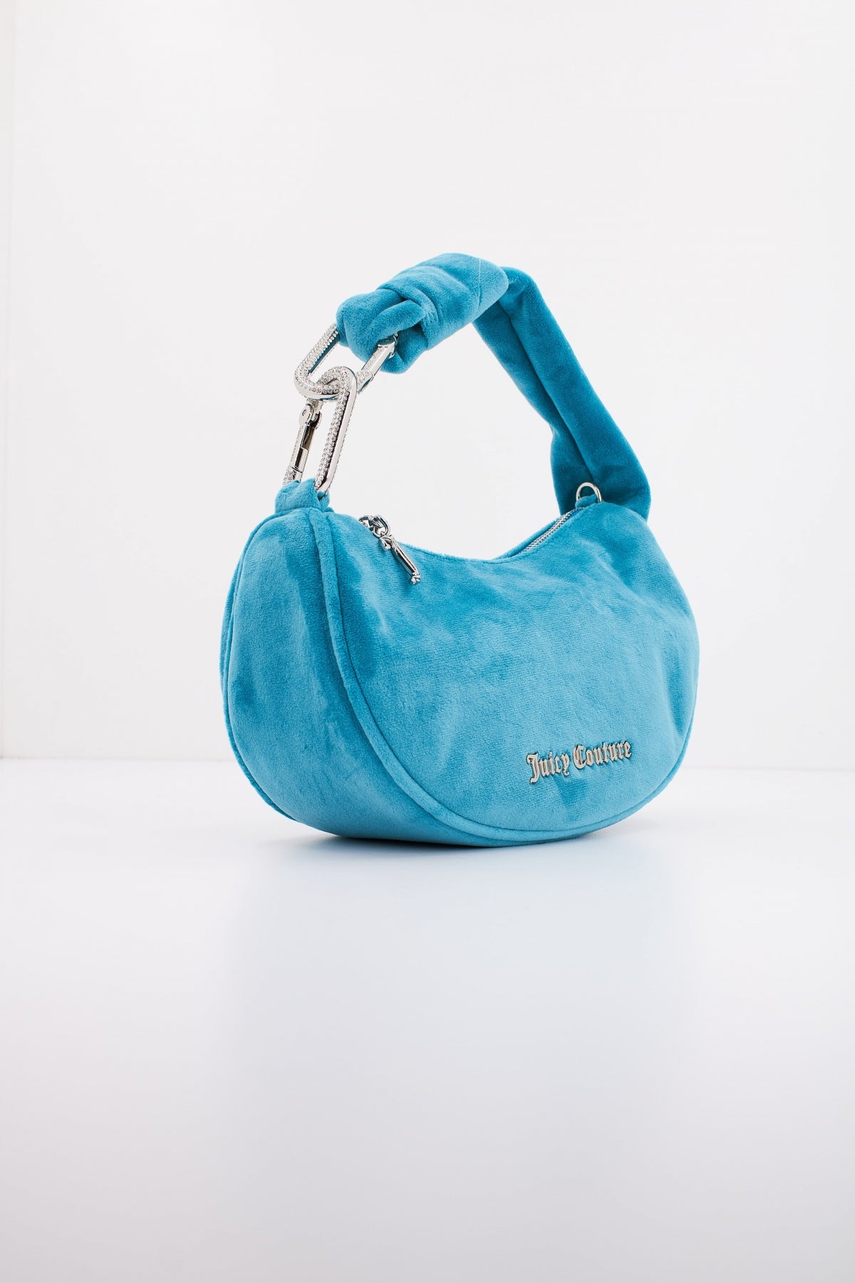 JUICY COUTURE BLOSSOM SMALL HOBO en color AZUL (2)