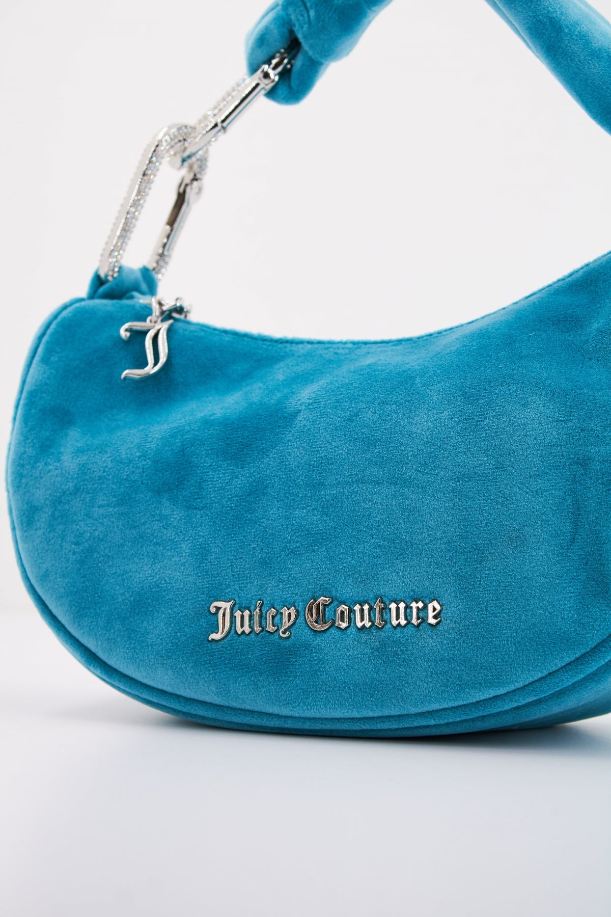 JUICY COUTURE BLOSSOM SMALL HOBO en color AZUL (4)