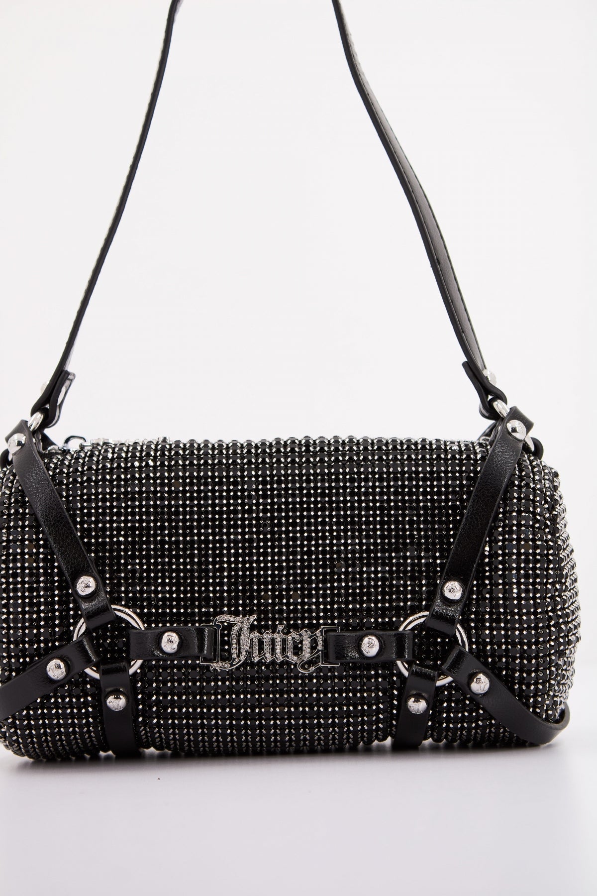 JUICY COUTURE MELANIE BARREL BAG en color NEGRO (4)