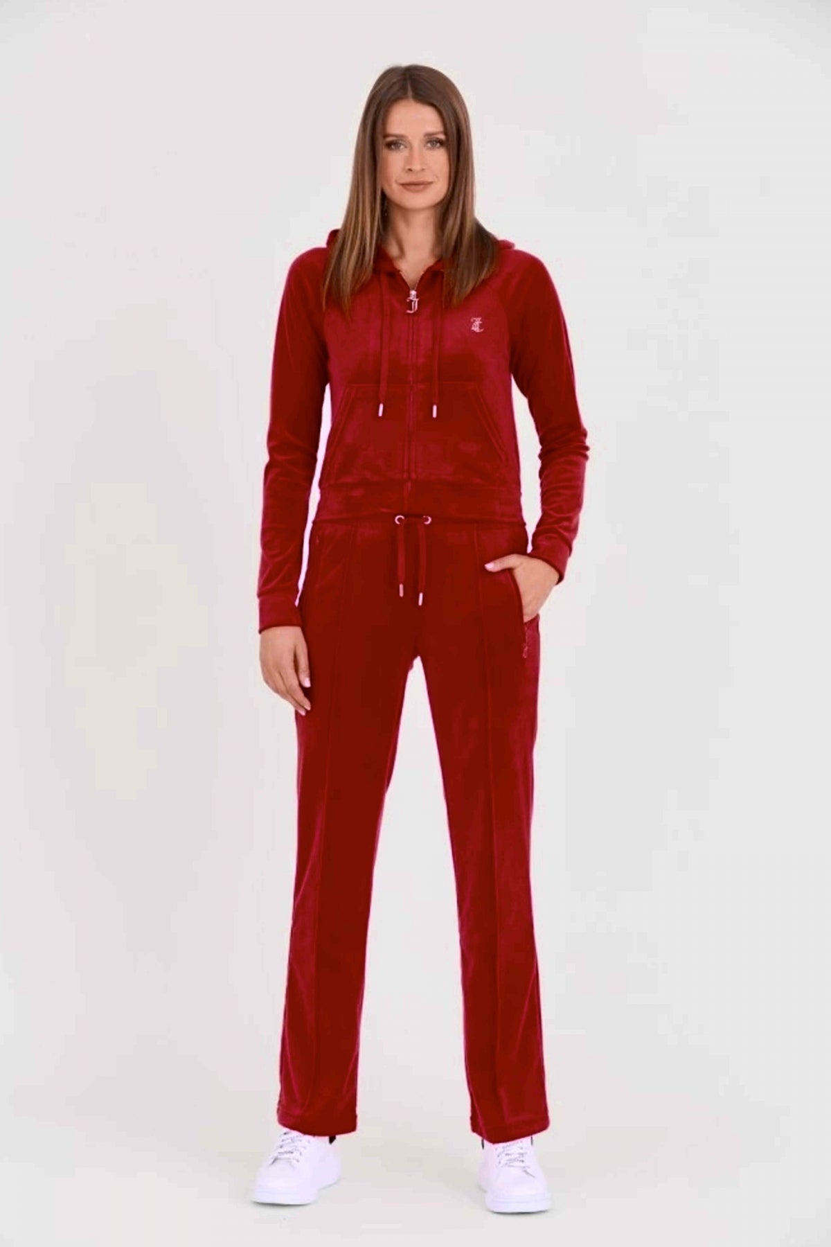 JUICY COUTURE MADISON HOODIES CLA en color ROJO (4)