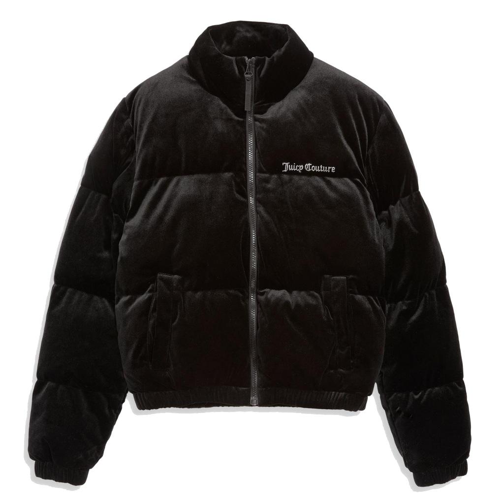 JUICY COUTURE MARGO PUFFA JACKET en color NEGRO (3)