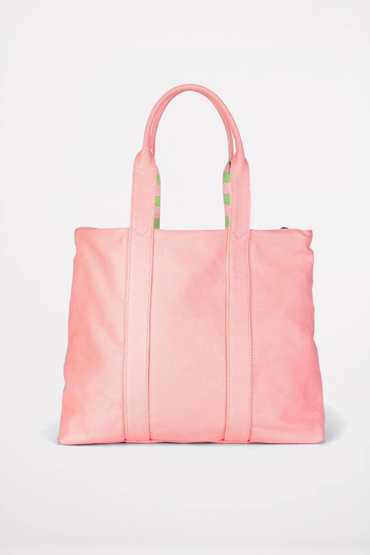 JUICY COUTURE DAISY CANVAS L SHOP en color ROSA (2)