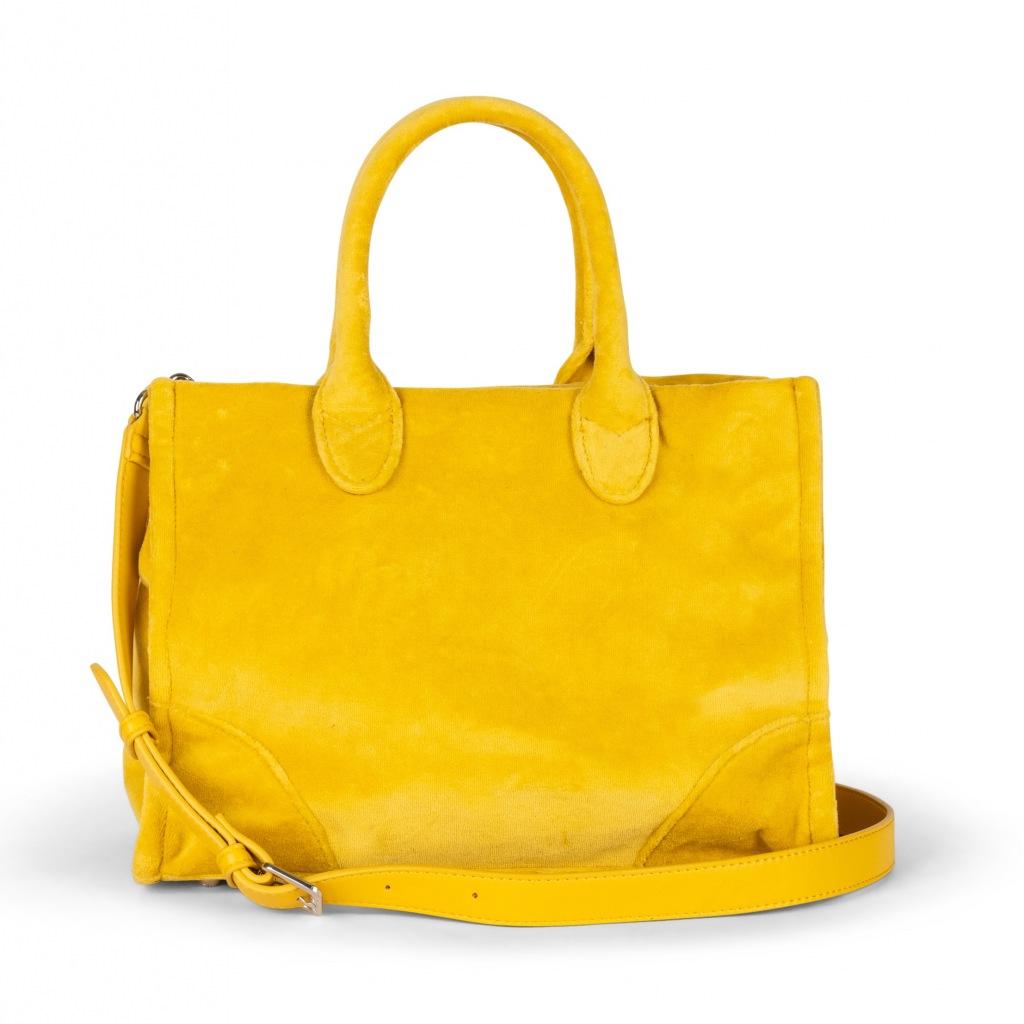 JUICY COUTURE IRIS PATCH VELVET M en color AMARILLO (5)