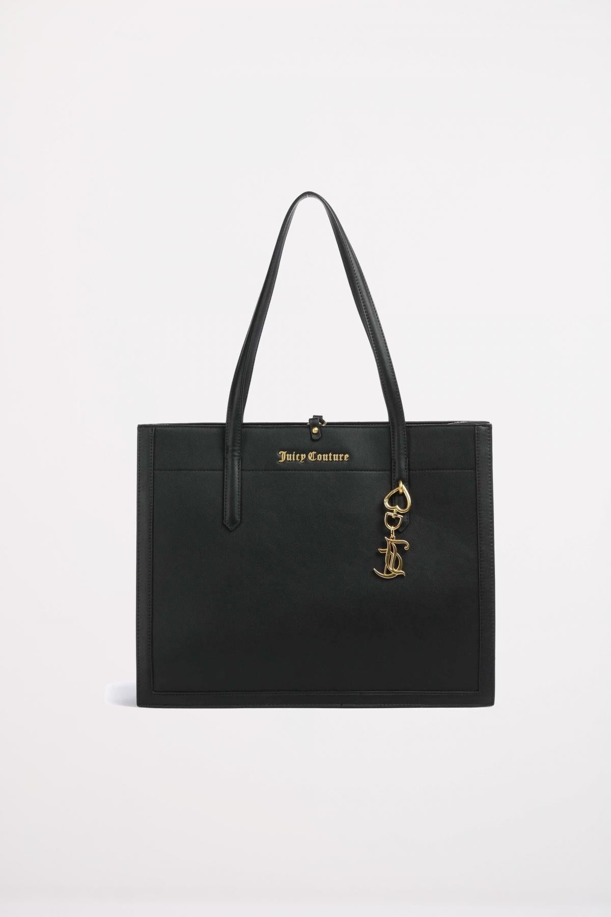 JUICY COUTURE LILY LARGE SHOPPING en color NEGRO (1)
