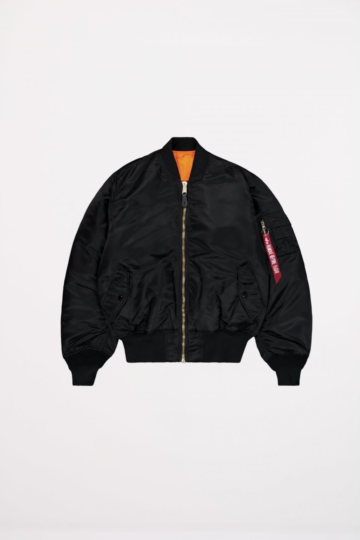ALPHA INDUSTRIES MA- HERITAGE en color NEGRO (2)
