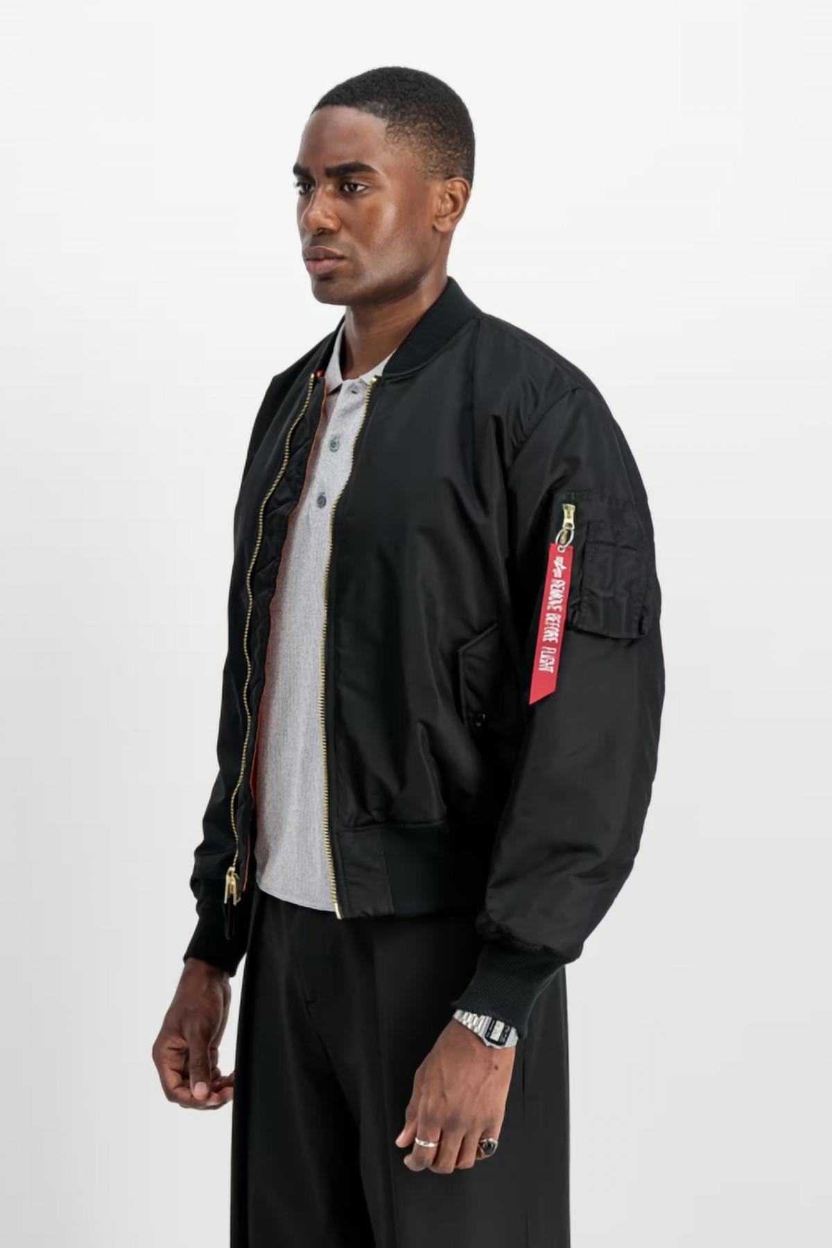 ALPHA INDUSTRIES MA- HERITAGE en color NEGRO (4)