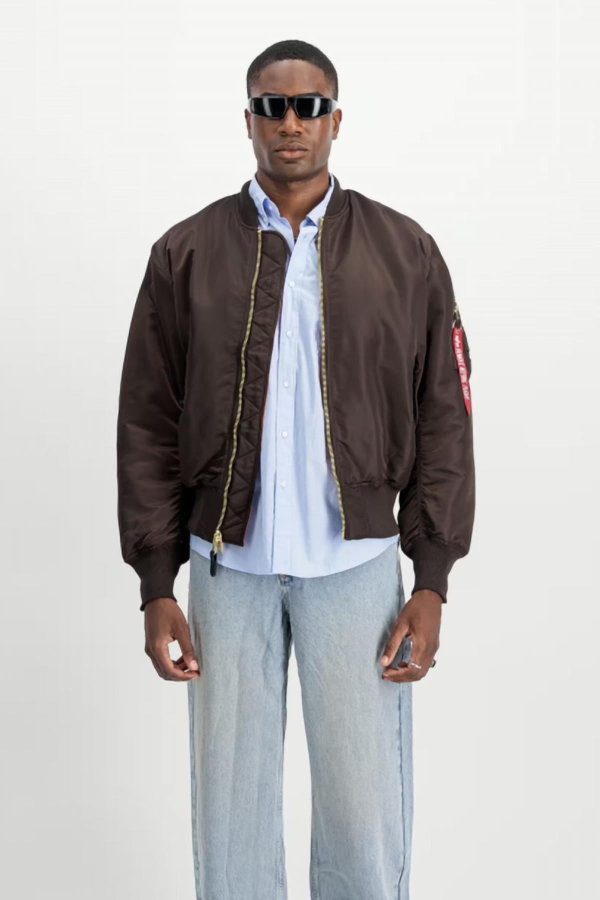 ALPHA INDUSTRIES MA- HERITAGE en color MARRON (1)