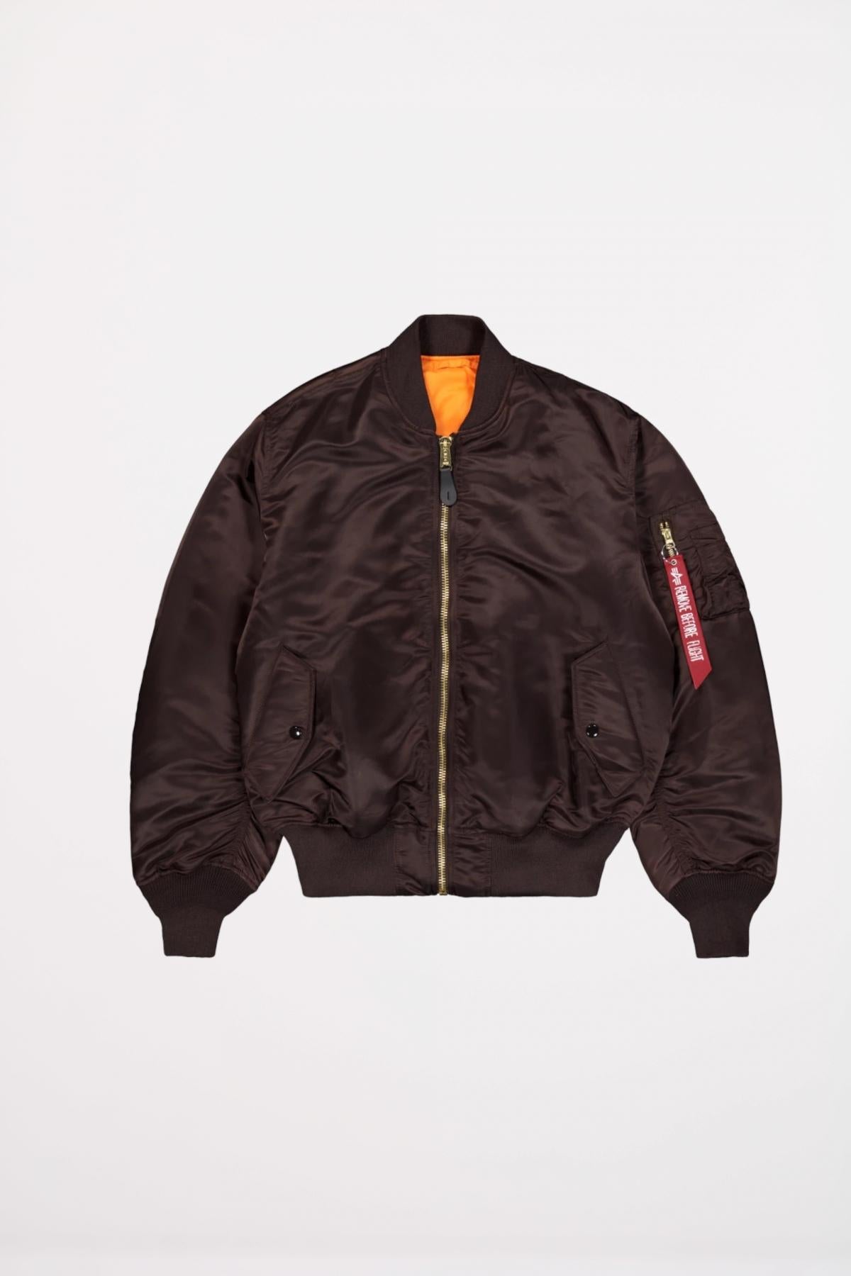 ALPHA INDUSTRIES MA- HERITAGE en color MARRON (2)