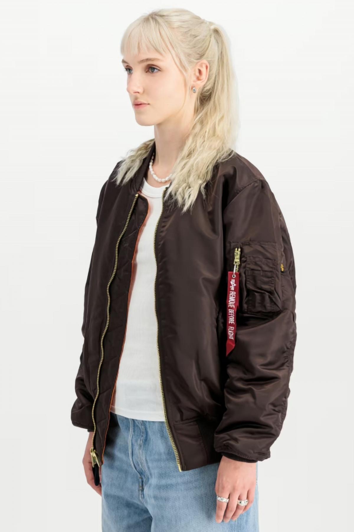 ALPHA INDUSTRIES MA- HERITAGE en color MARRON (3)
