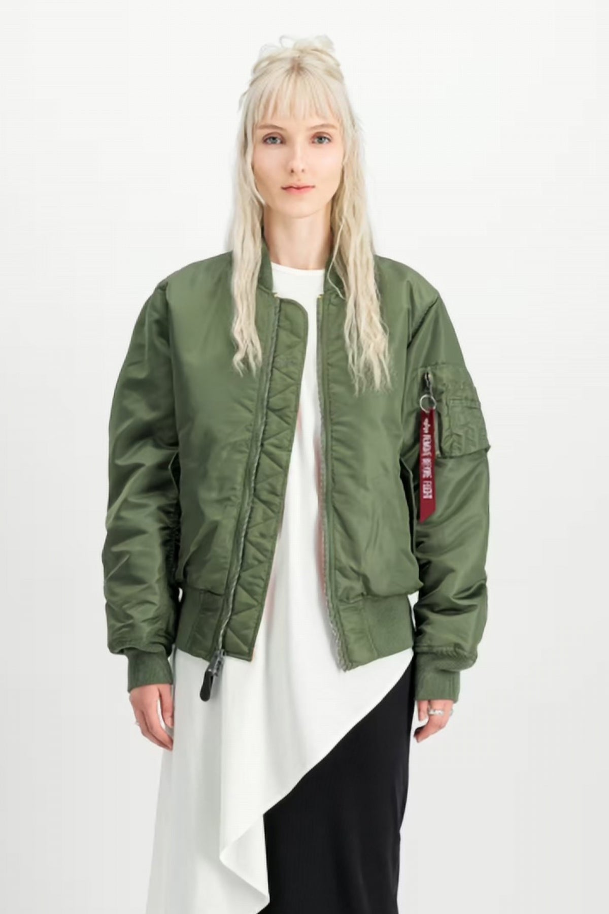 ALPHA INDUSTRIES MA- HERITAGE en color VERDE (1)