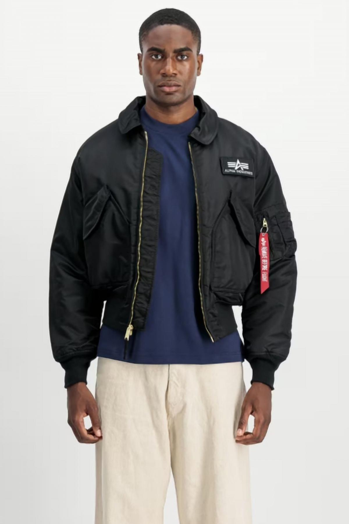 ALPHA INDUSTRIES CWU HERITAGE en color NEGRO (1)