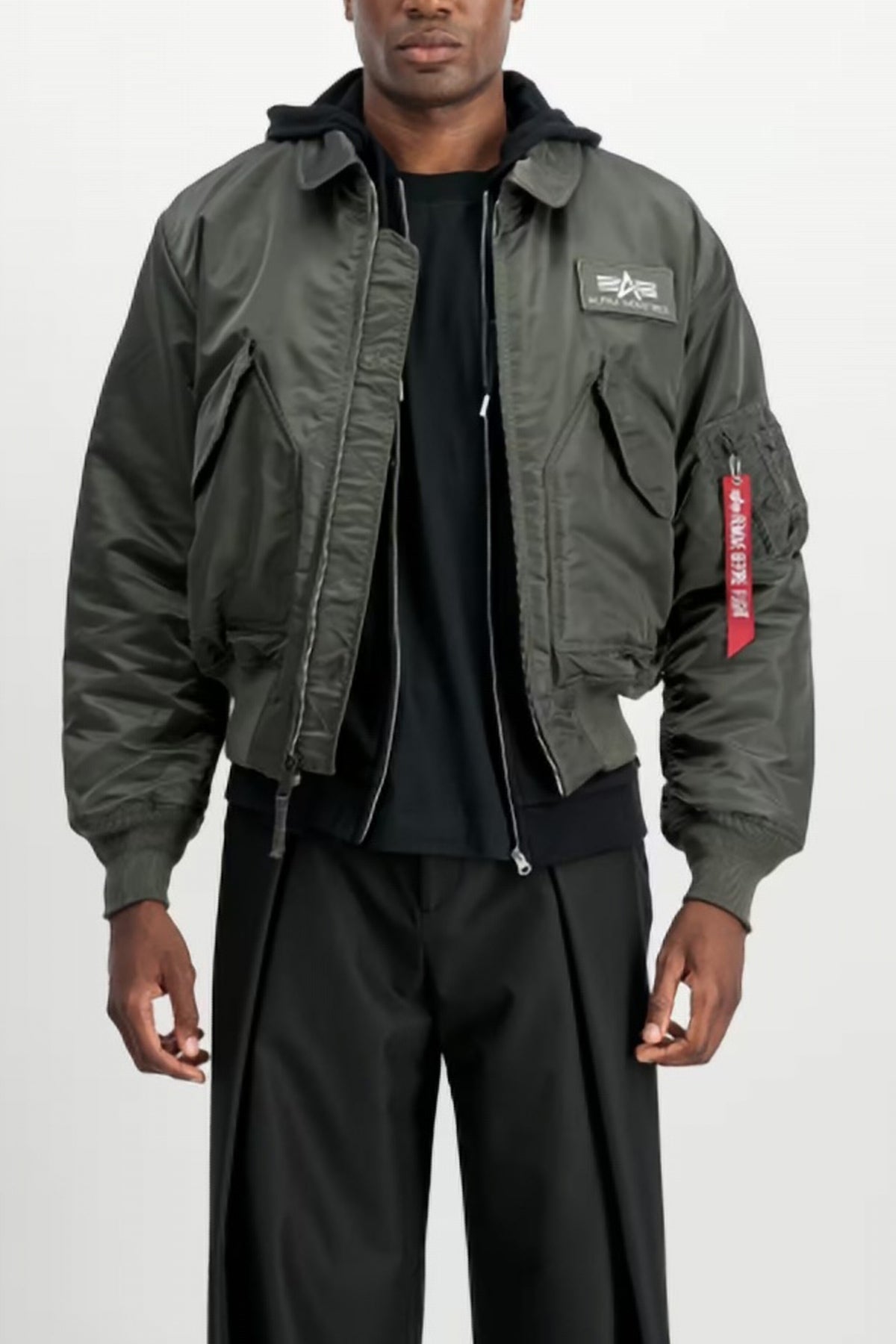 ALPHA INDUSTRIES CWU HERITAGE en color GRIS (1)