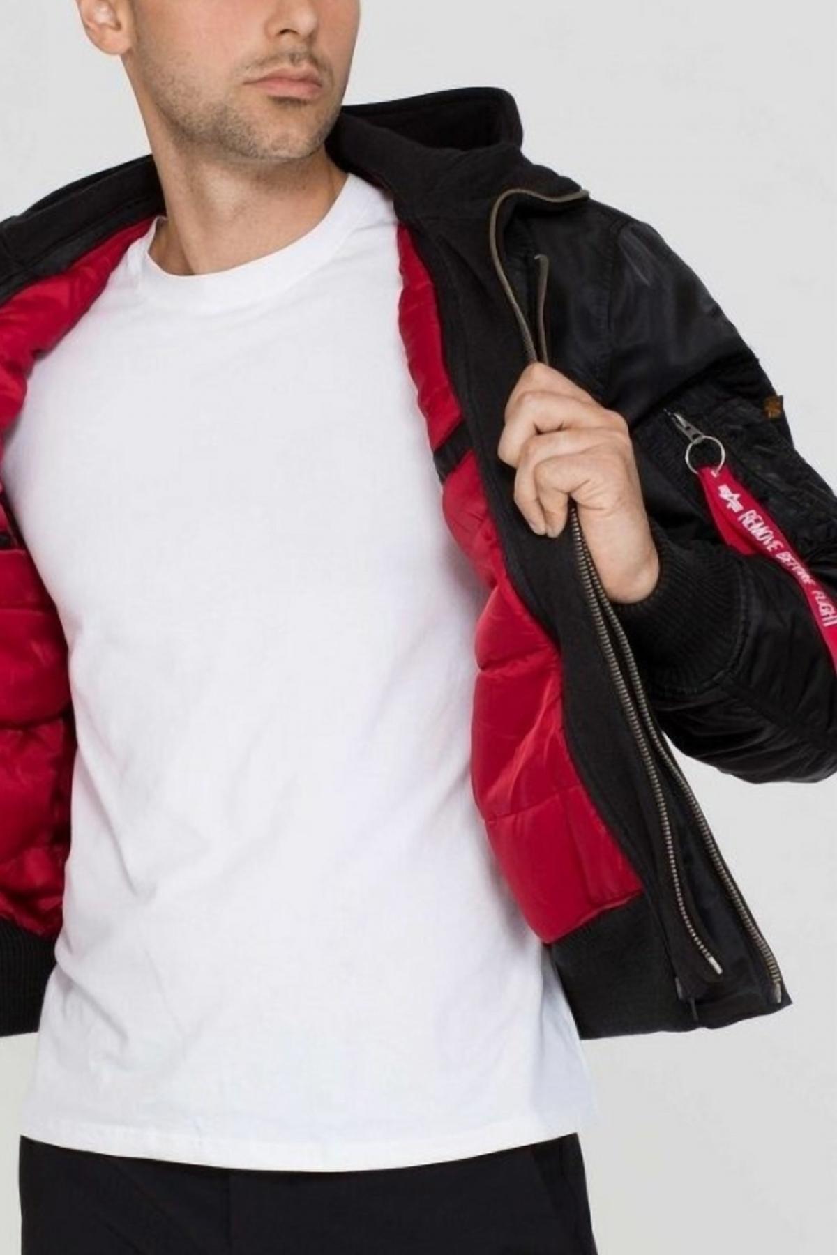 ALPHA INDUSTRIES MA- D-TEC en color NEGRO (4)