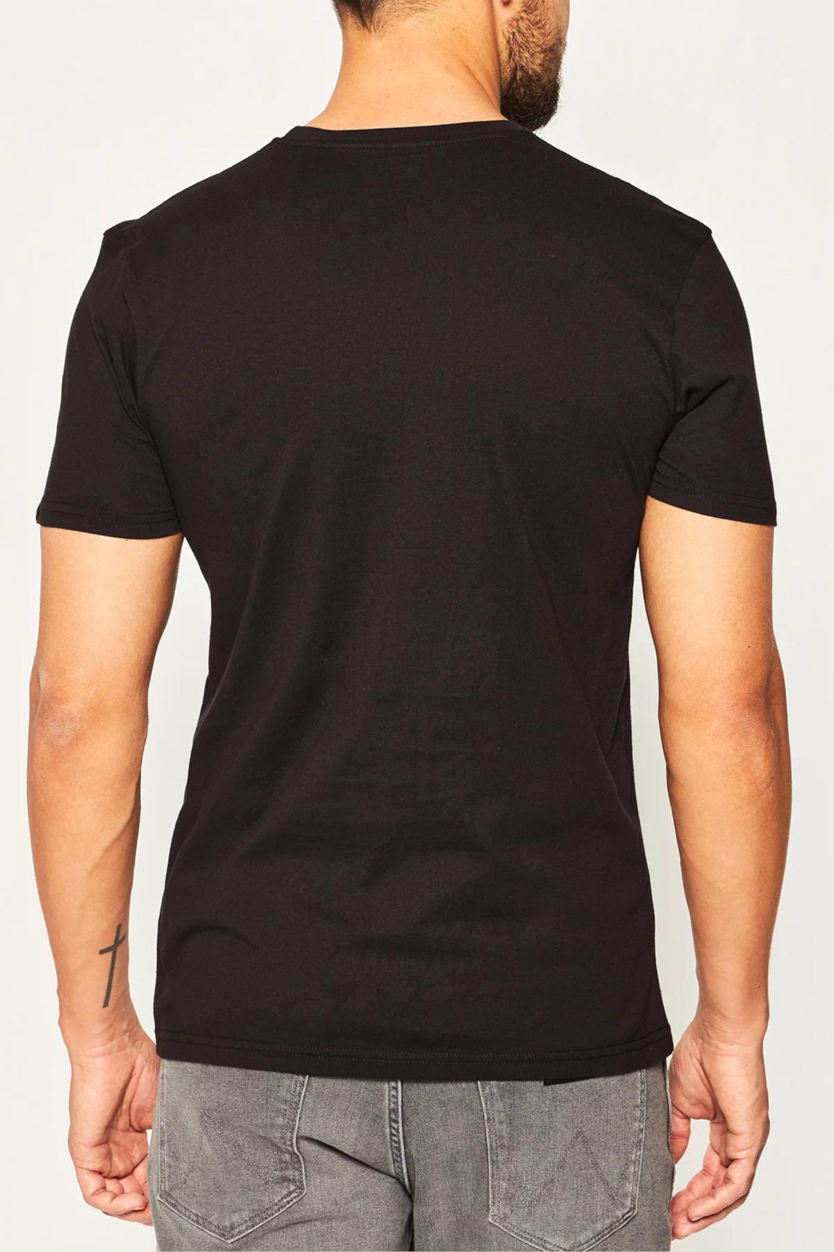ALPHA INDUSTRIES BASIC T-SHIRT en color NEGRO (3)
