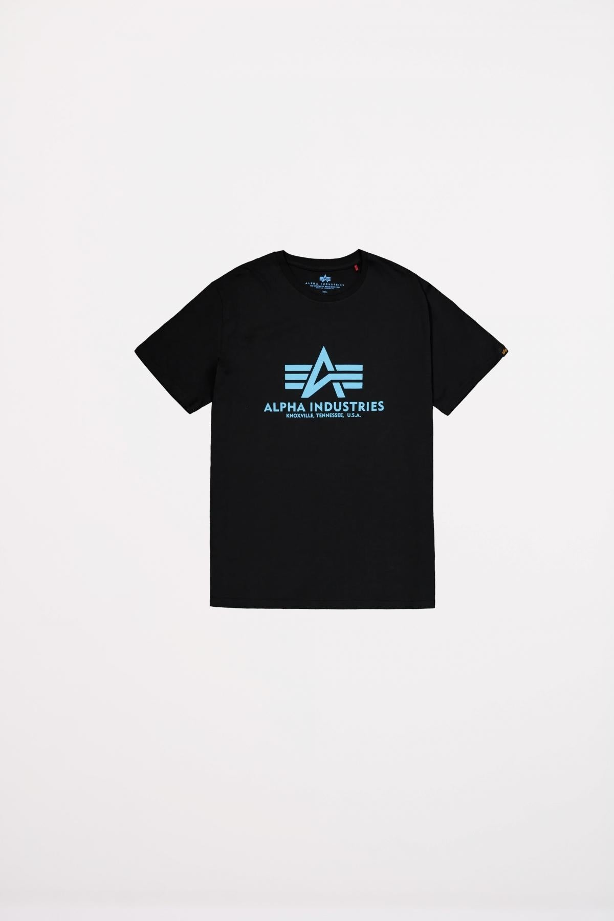 ALPHA INDUSTRIES T-SHIRT en color NEGRO (2)