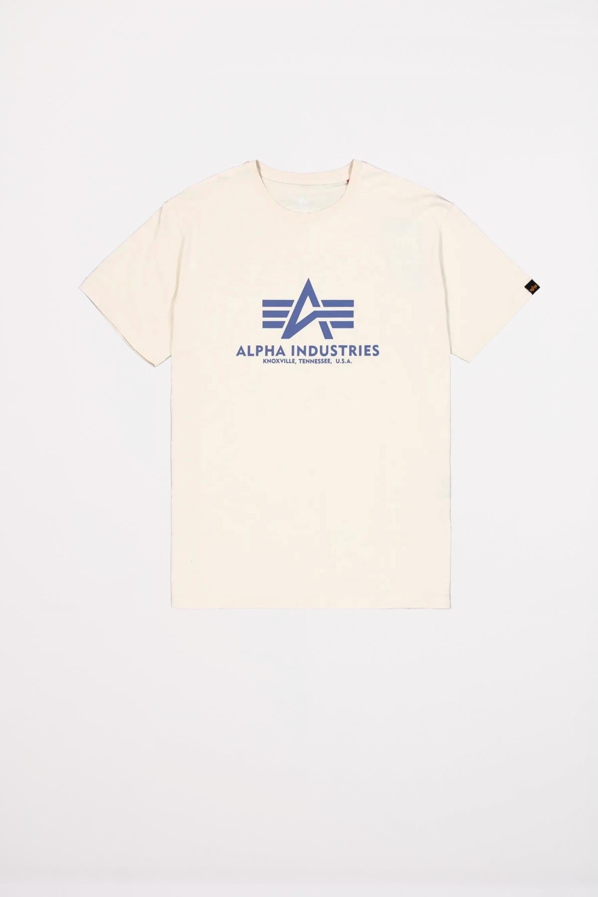 ALPHA INDUSTRIES T-SHIRT en color BEIS (2)