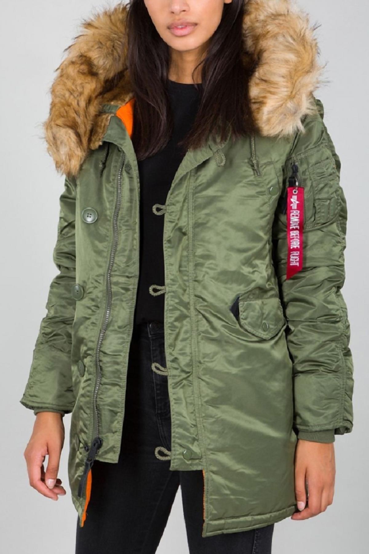 ALPHA INDUSTRIES N-B VF en color VERDE (1)