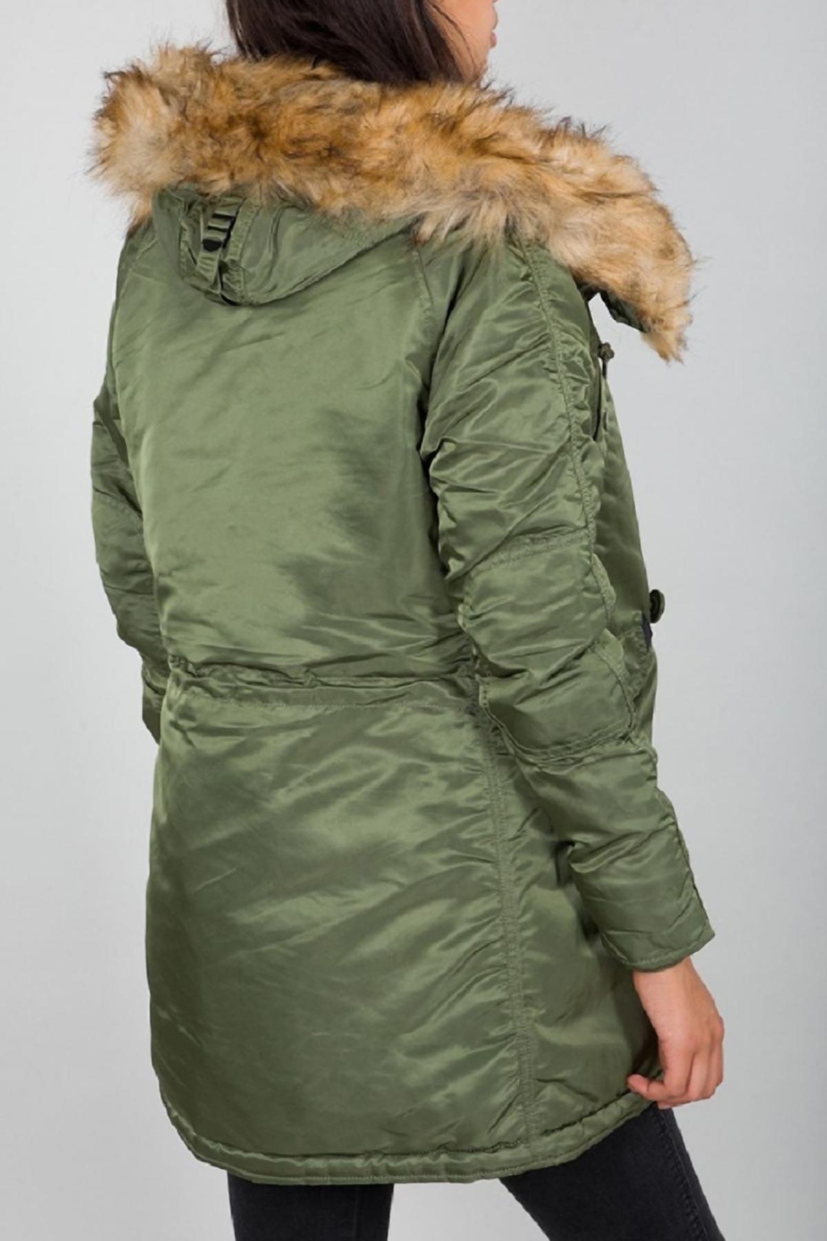 ALPHA INDUSTRIES N-B VF en color VERDE (2)