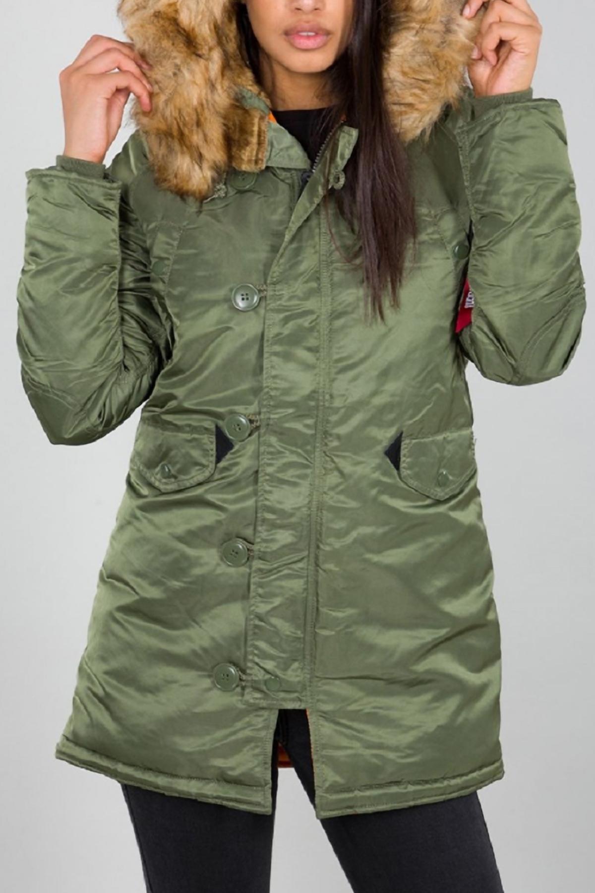 ALPHA INDUSTRIES N-B VF en color VERDE (3)
