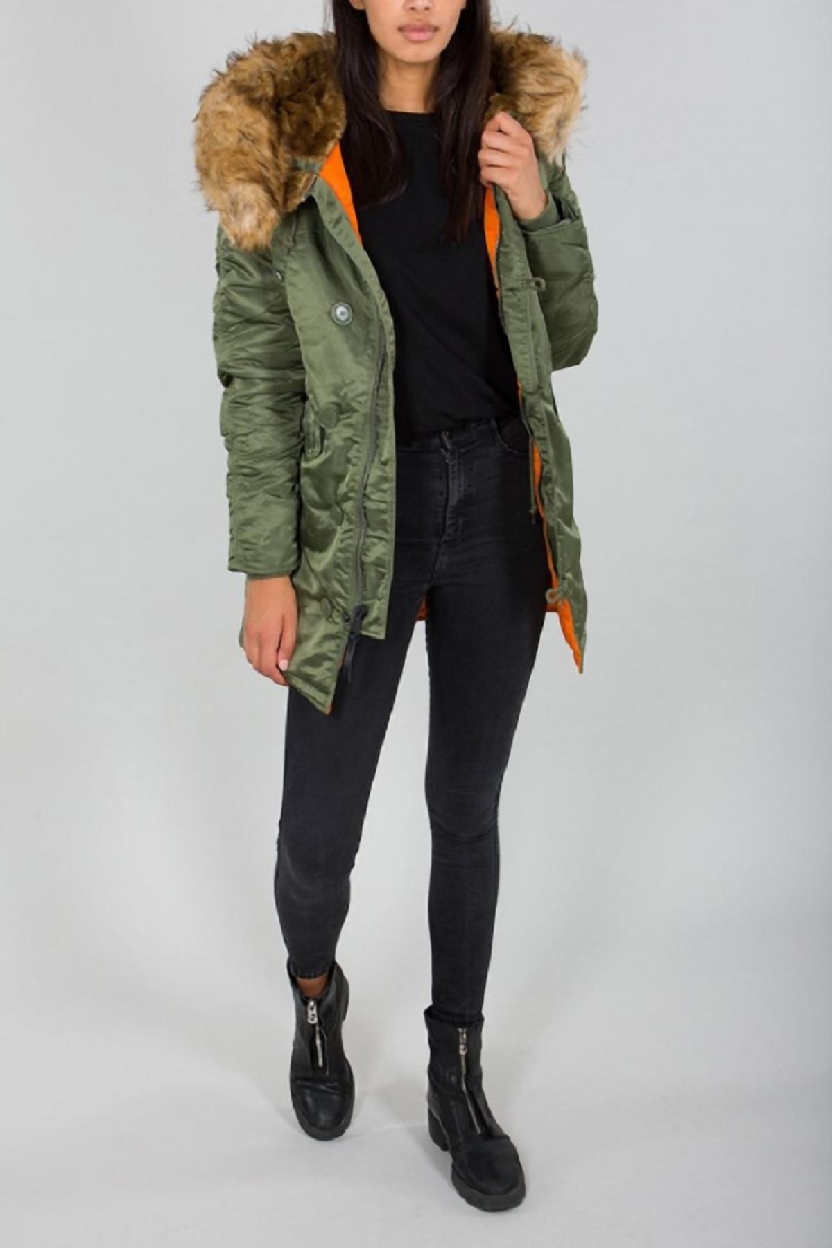 ALPHA INDUSTRIES N-B VF en color VERDE (4)