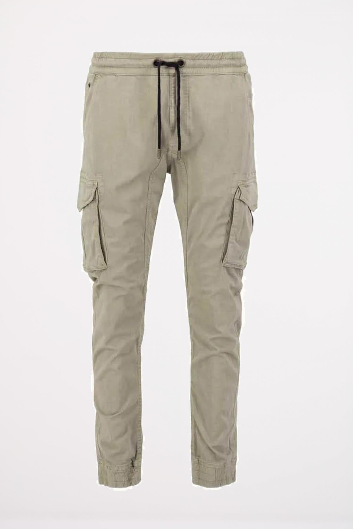 ALPHA INDUSTRIES COTTON TWIST JOGGER en color MARRON CLARO (1)